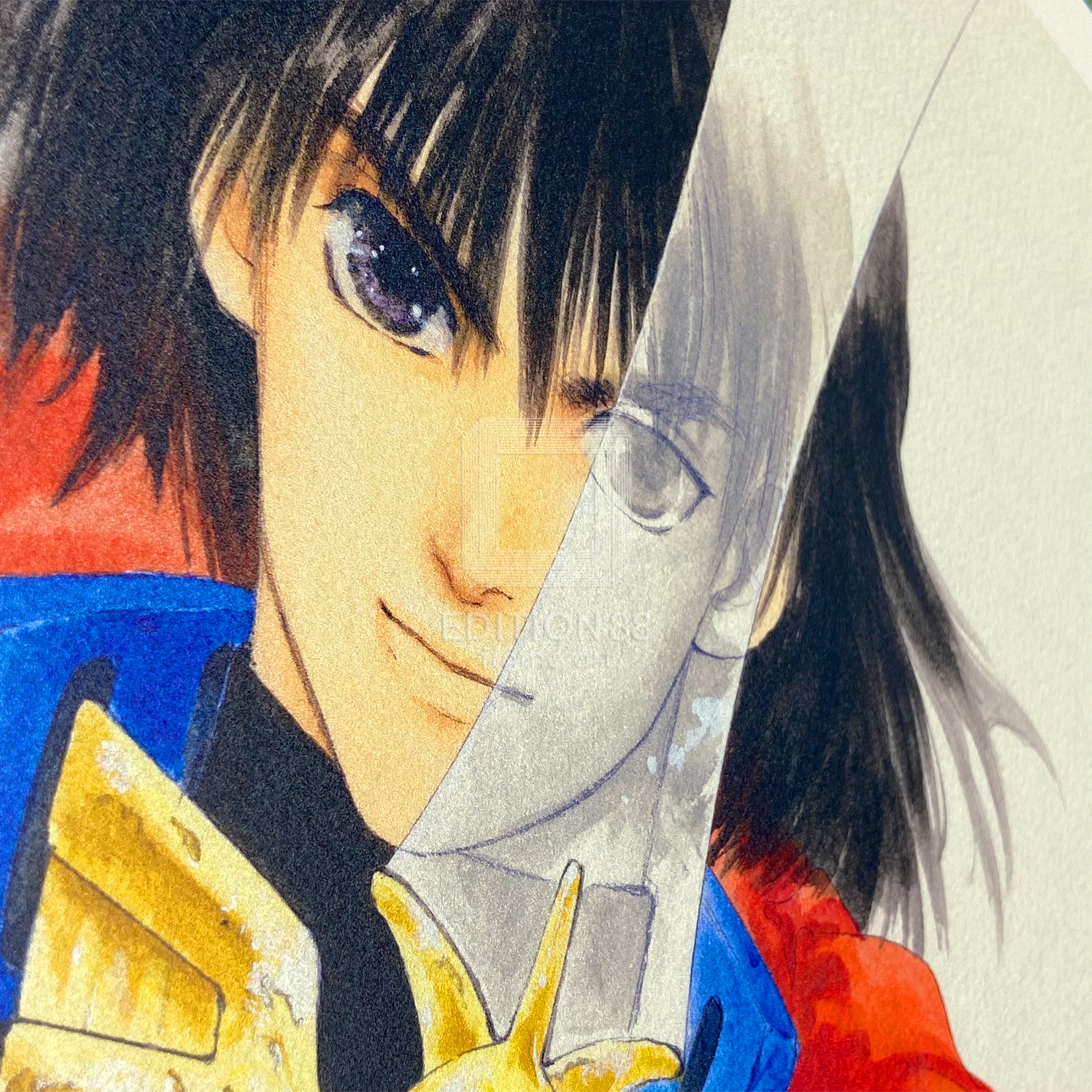 「ドラゴンクエスト いのまたむつみ画集」88グラフ プラチナ版/いのまたむつみ（箔押しサイン入り）