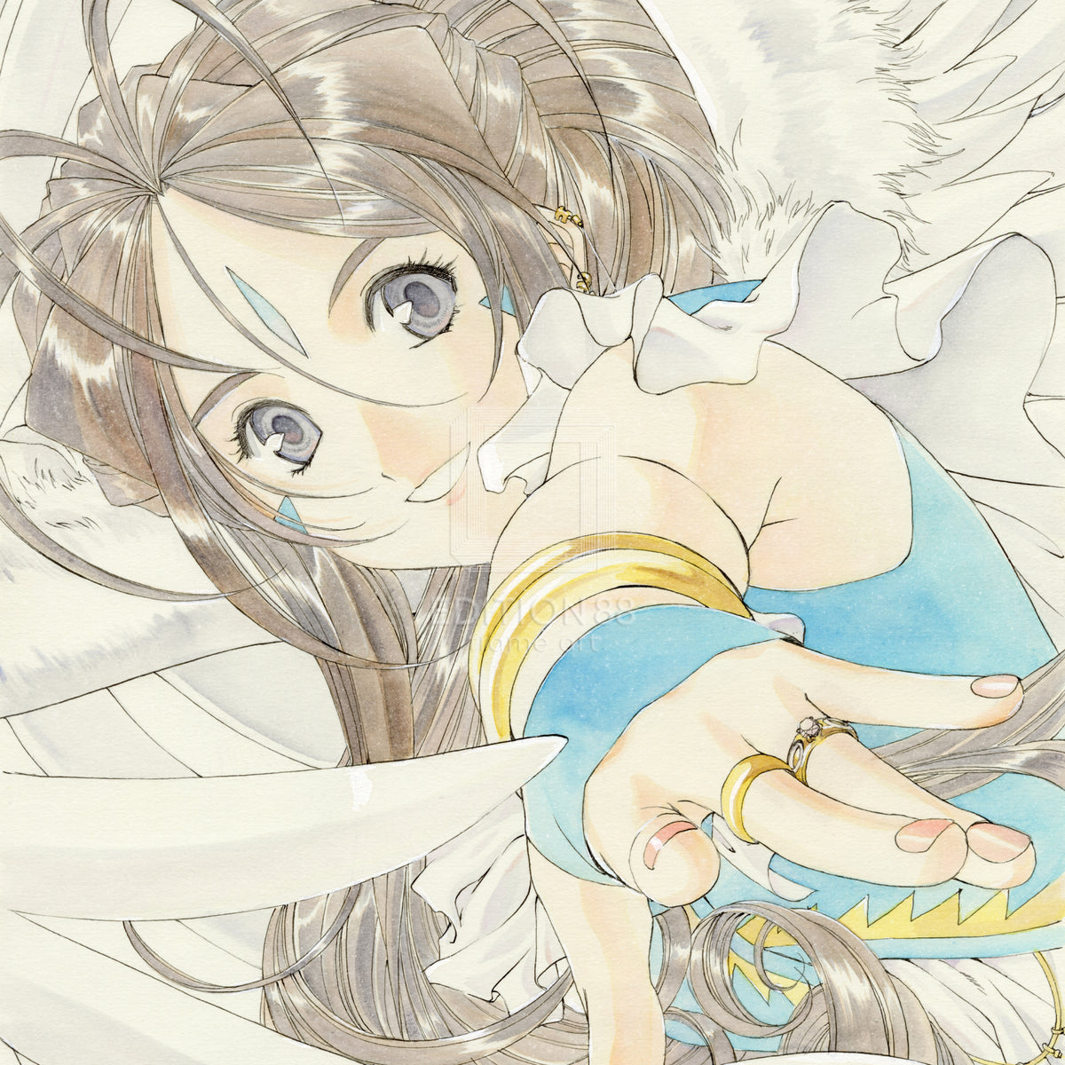 「ああっ女神さまっ」88グラフ 3 プラチナ版 /藤島康介（直筆サイン入り/限定8枚）