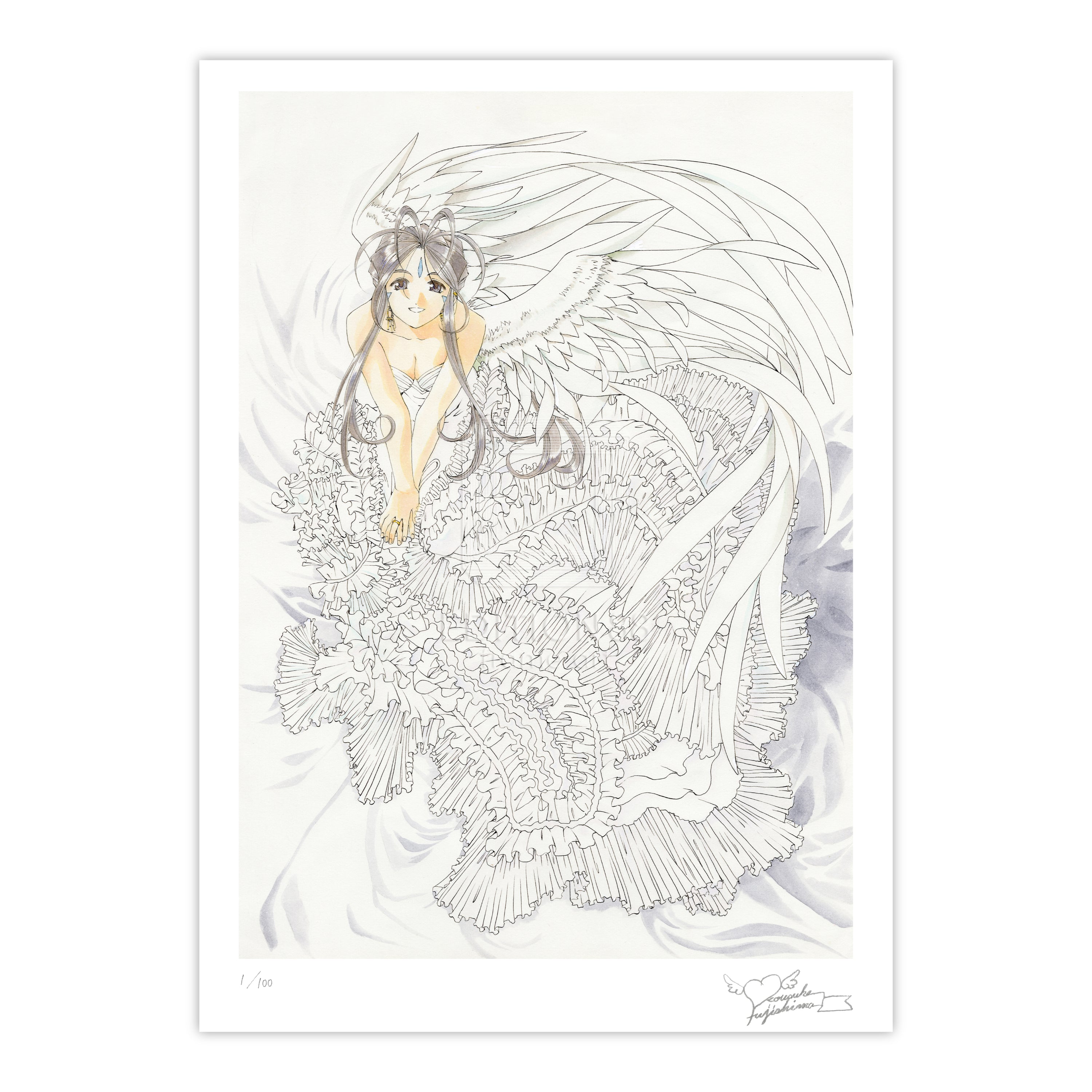 ああっ女神さまっ」88グラフ 6 /藤島康介（直筆サイン入り/限定100枚）