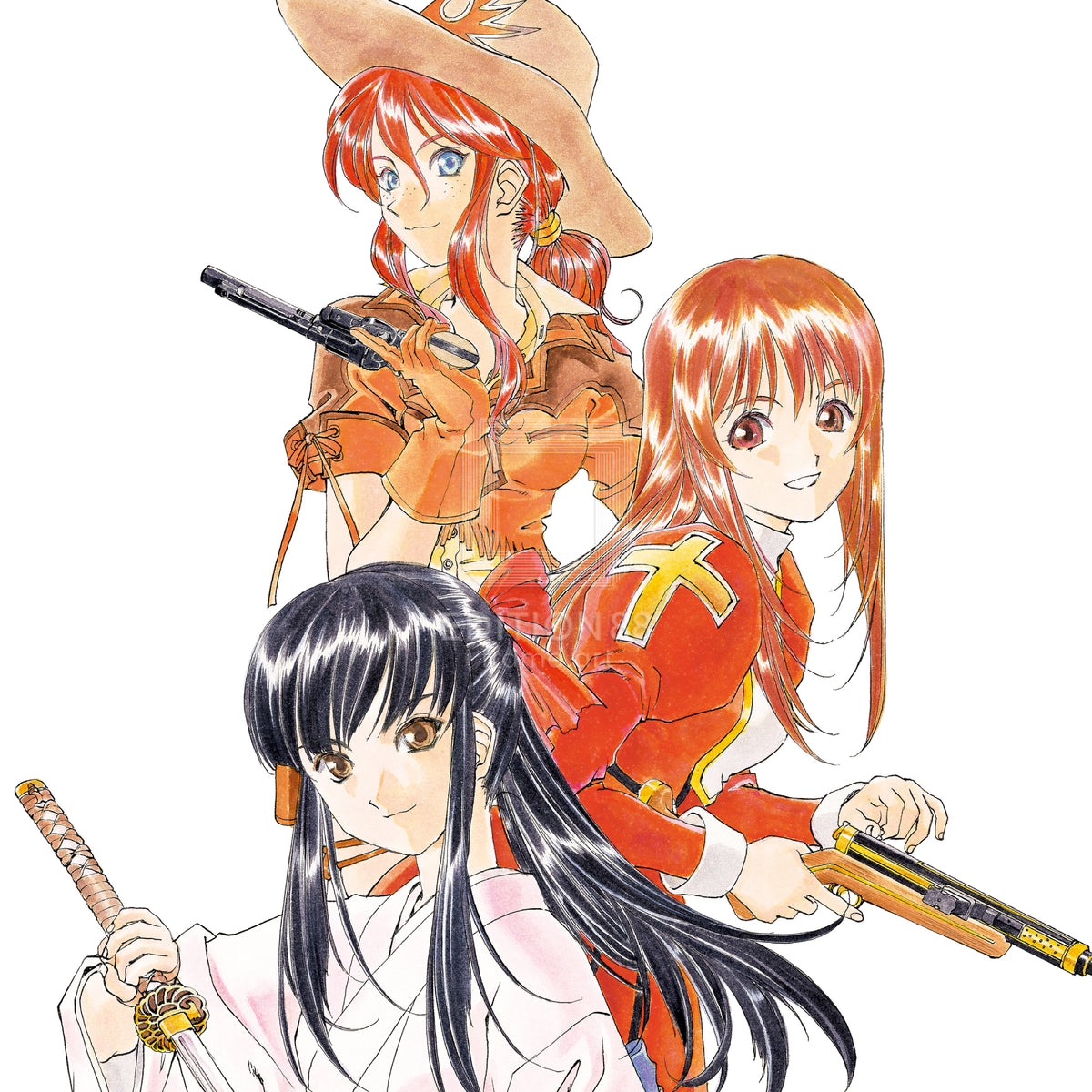 「サクラ大戦」88グラフ 2 /藤島康介（直筆サイン入り/限定100枚）