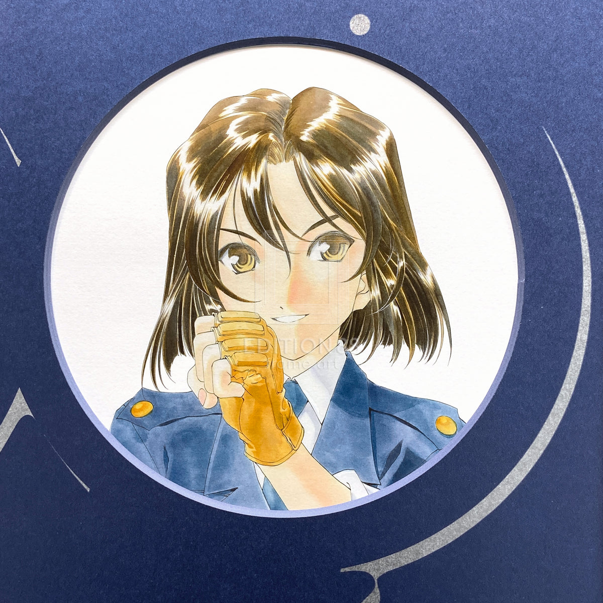 「逮捕しちゃうぞ」88グラフ 1 プラチナ版 /藤島康介（直筆サイン入り/限定8枚）