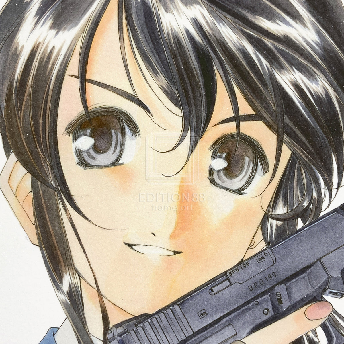 「逮捕しちゃうぞ」88グラフ 1 プラチナ版 /藤島康介（直筆サイン入り/限定8枚）