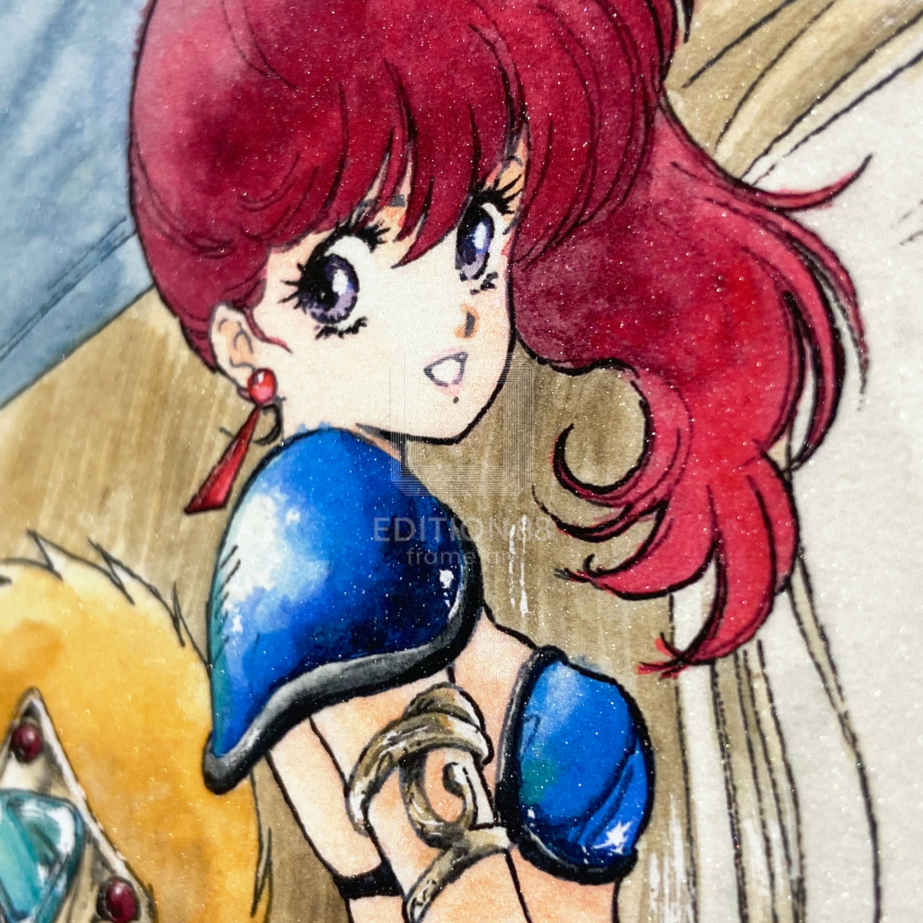 「幻夢戦記レダ」88グラフ2/いのまたむつみ（箔押しサイン入り）