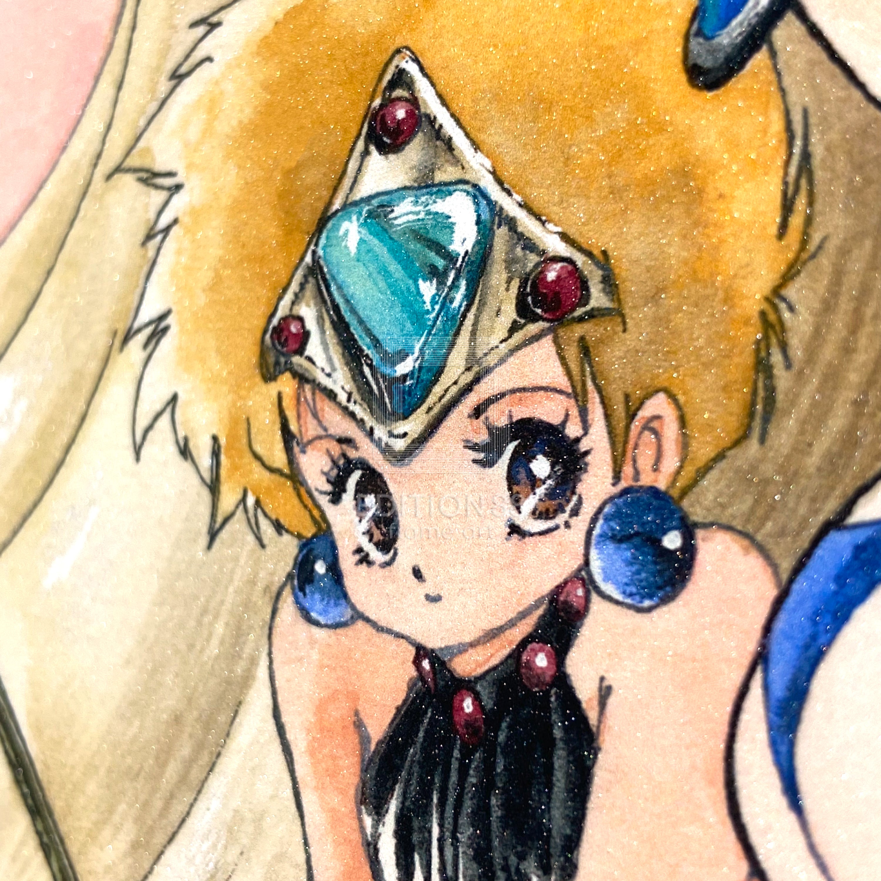 「幻夢戦記レダ」88グラフ2/いのまたむつみ（箔押しサイン入り）