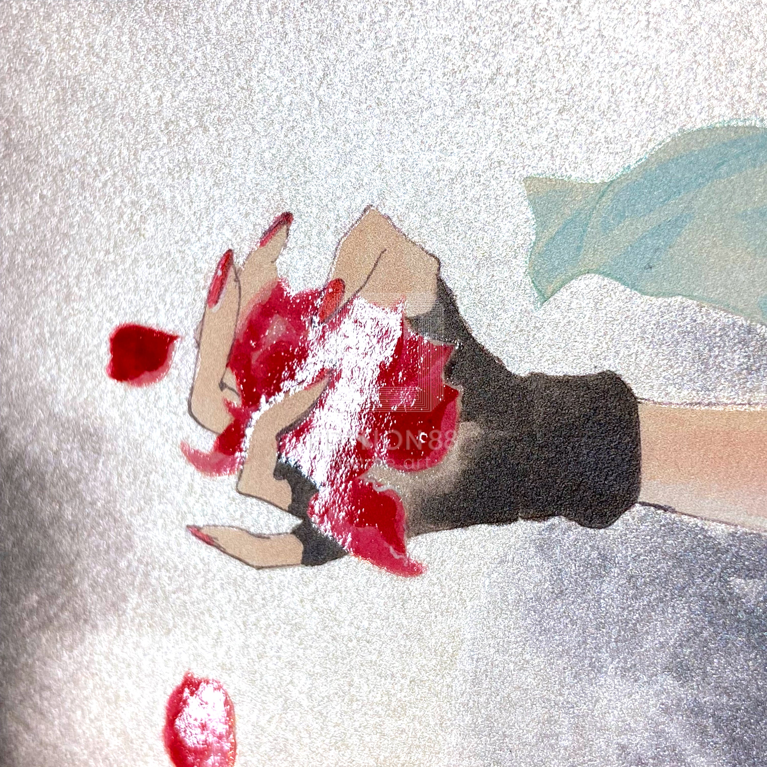 88グラフ「Moon&Rose」 プラチナ版/いのまたむつみ（箔押しサイン入り）