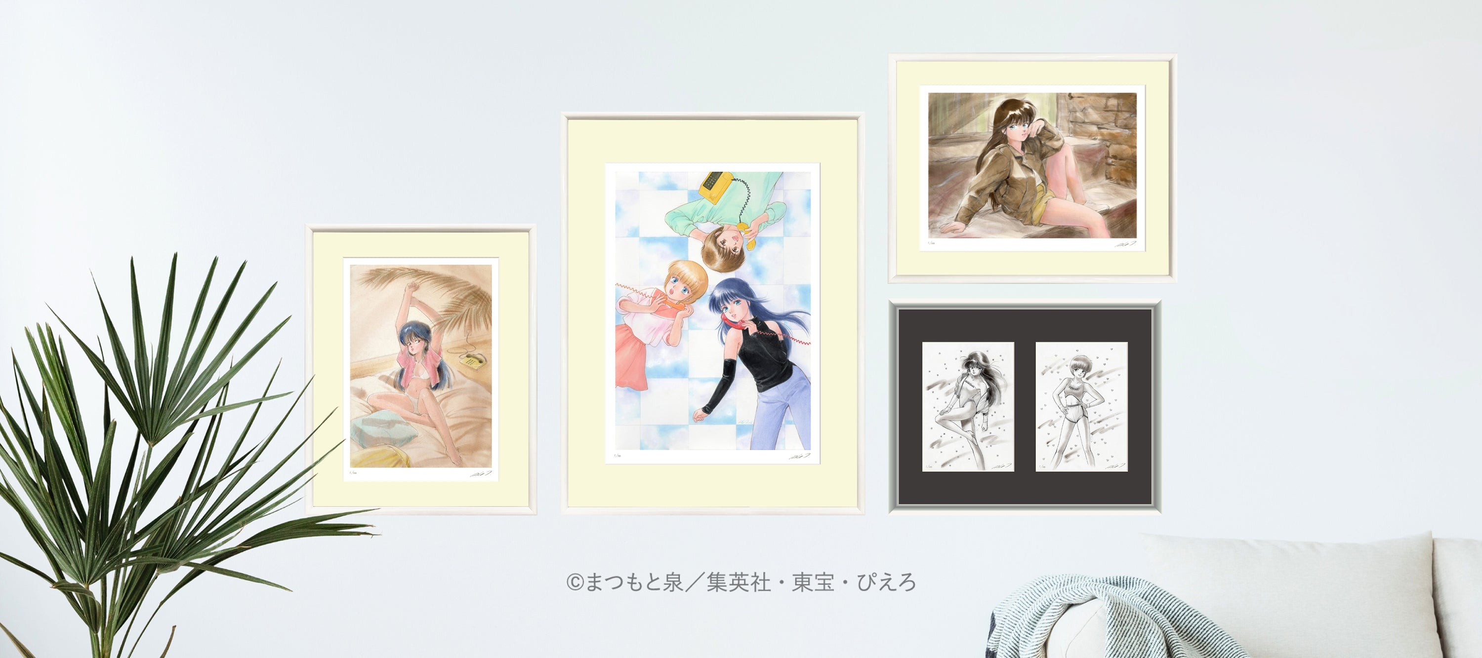 タカハシマホ ミクストメディア・パネル 4号 2022年 COA有