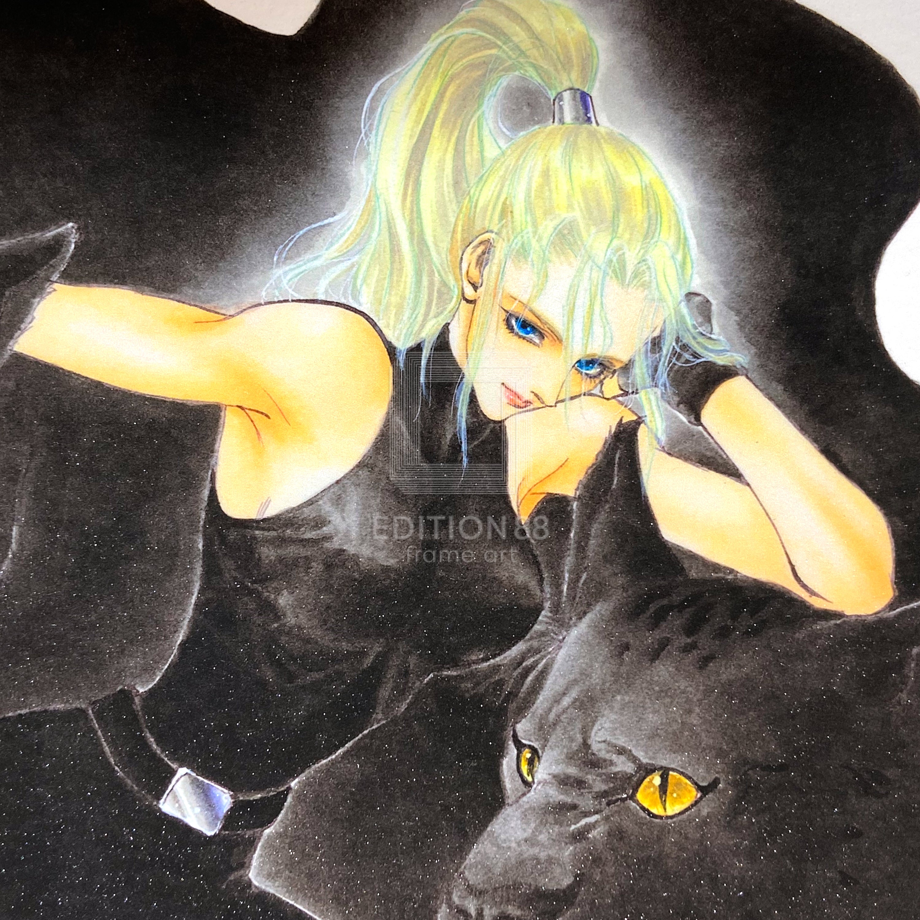 88グラフ「Panthers」/いのまたむつみ（箔押しサイン入り）