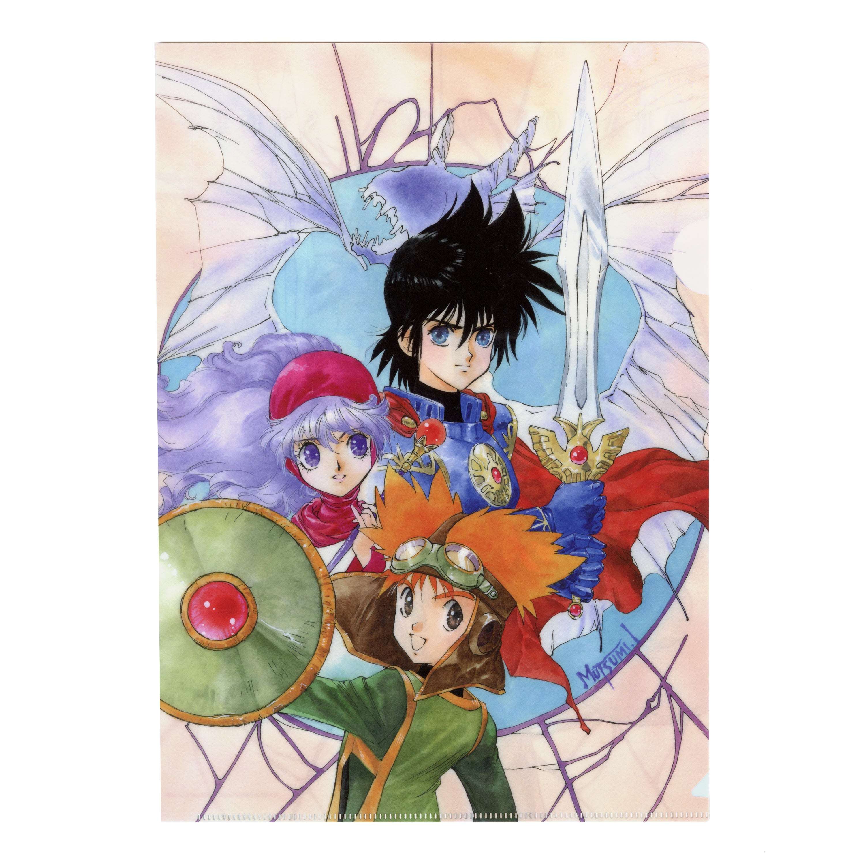 クリアファイル２枚セット「小説ドラゴンクエストⅡ」/いのまたむつみ