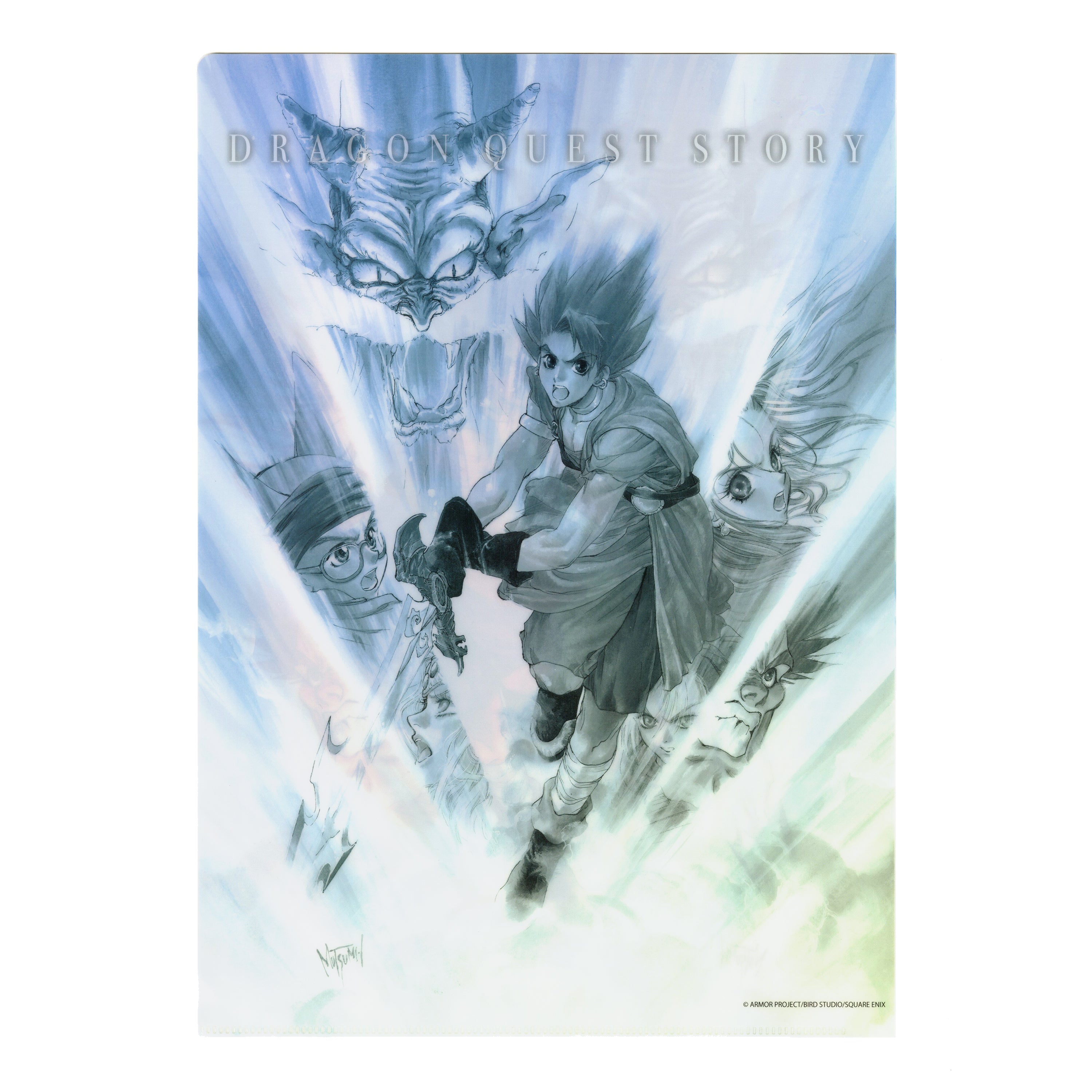 クリアファイル2枚セット「小説ドラゴンクエストⅥ」/いのまたむつみ