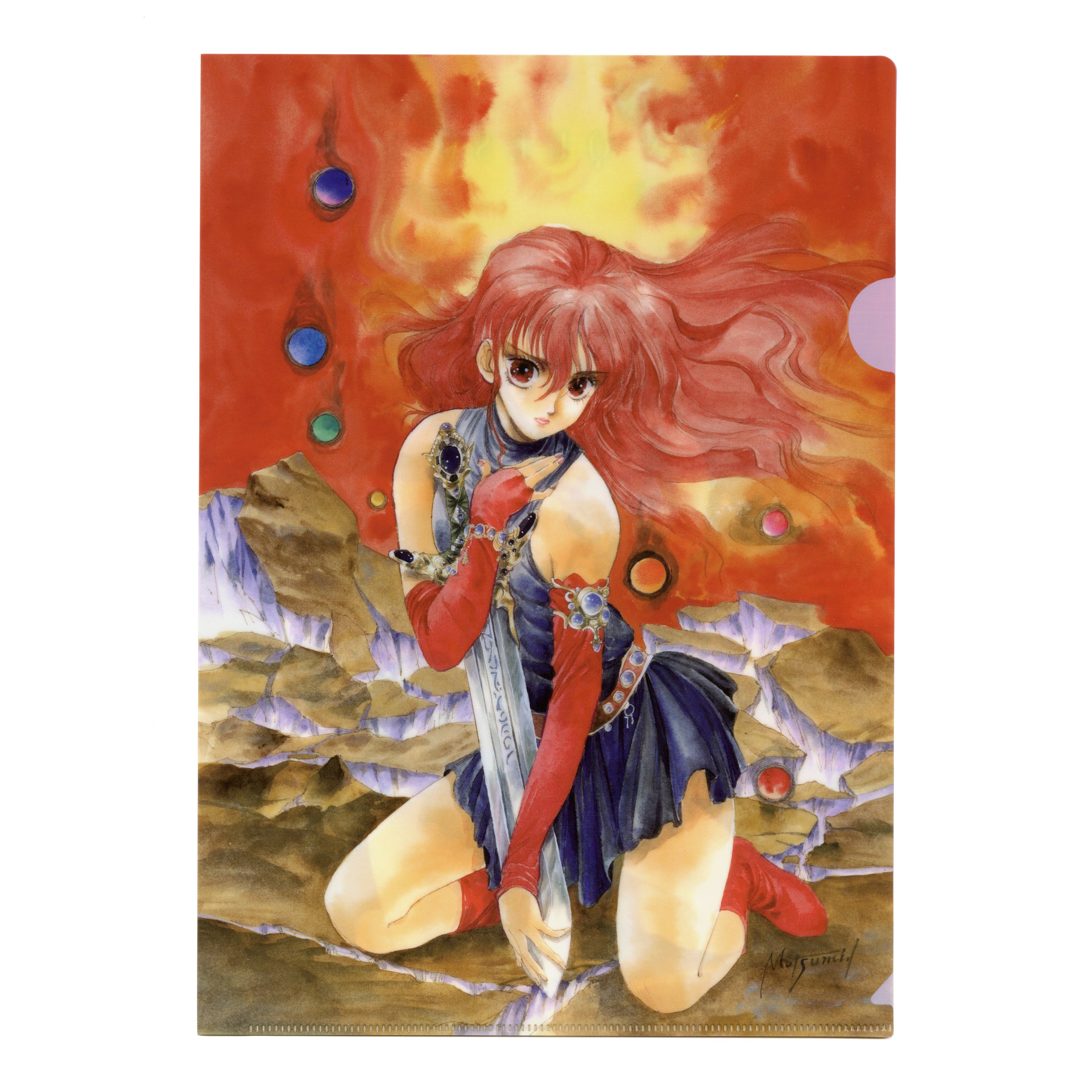 クリアファイル２枚セット「ドラゴンクエスト 精霊ルビス伝説」/いのまたむつみ