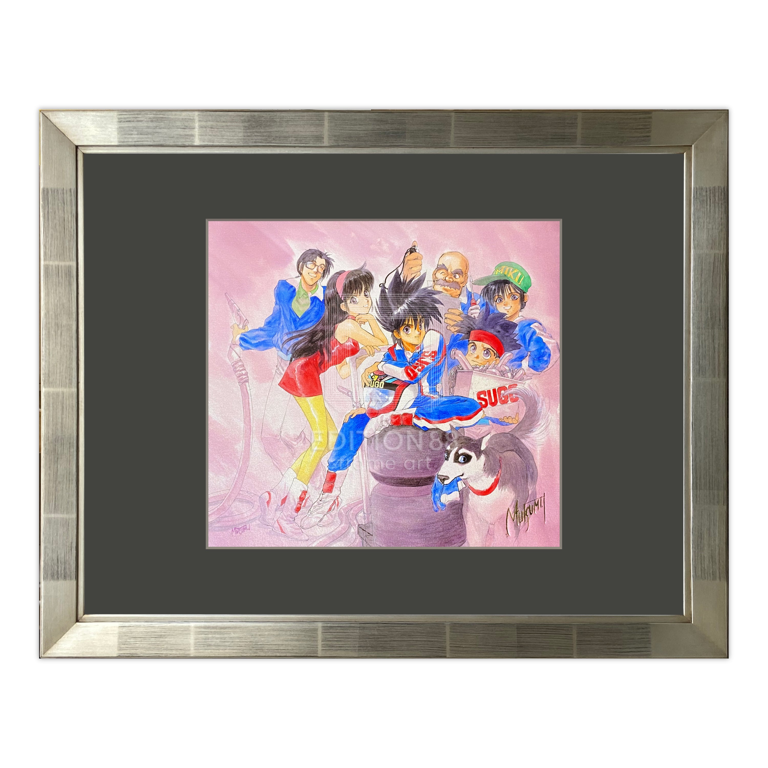 「新世紀GPXサイバーフォーミュラ」88グラフ11 プラチナ版/いのまたむつみ（箔押しサイン入り）