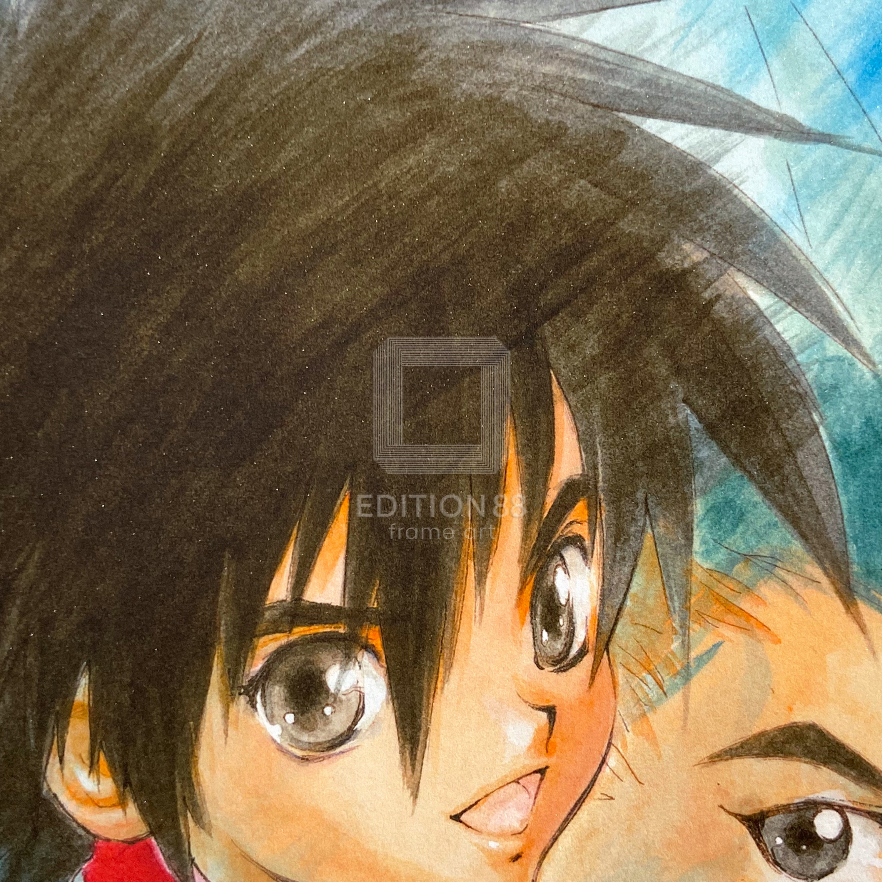 「新世紀GPXサイバーフォーミュラ」88グラフ1/いのまたむつみ（箔押しサイン入り）