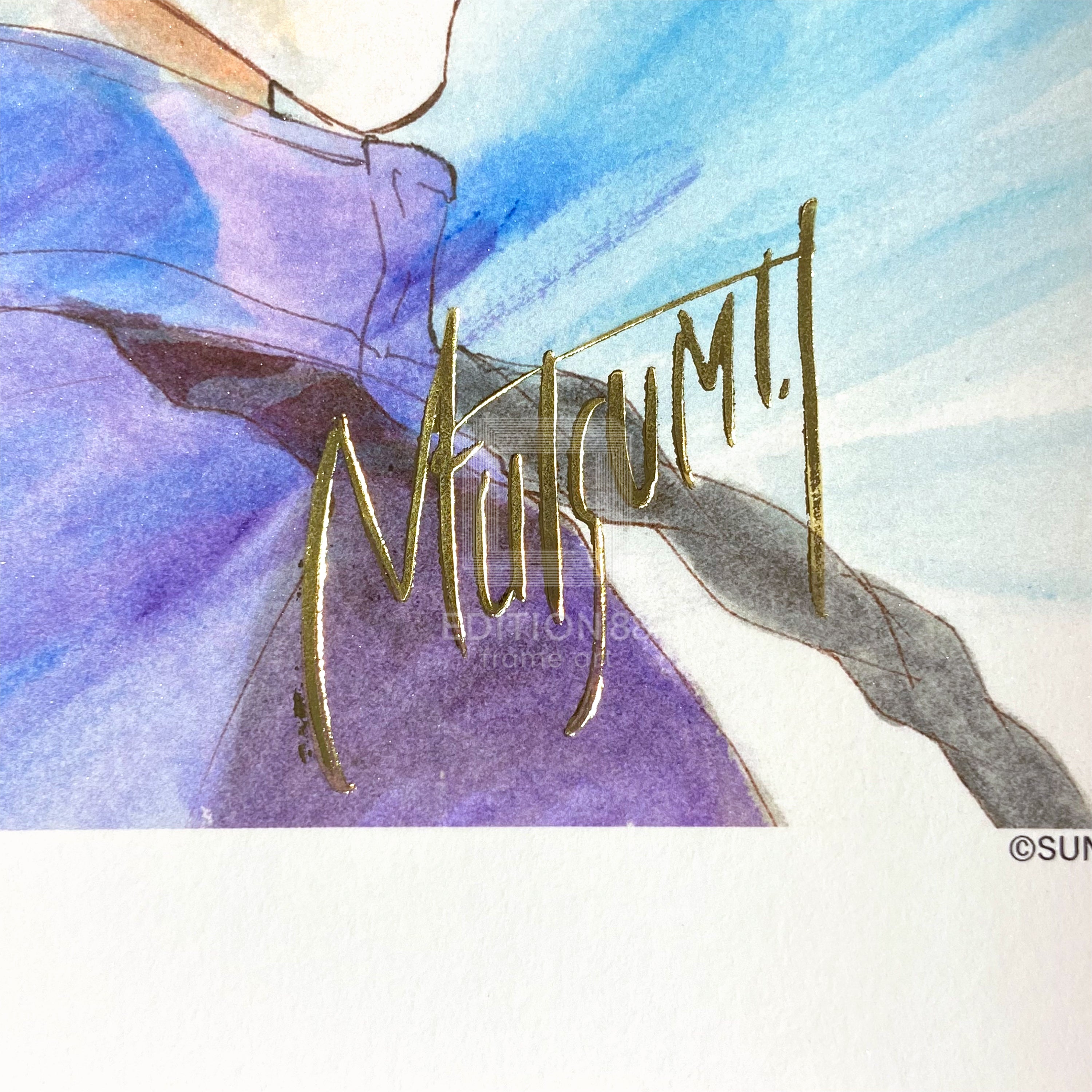 新世紀GPXサイバーフォーミュラ」88グラフ1/いのまたむつみ（箔押し