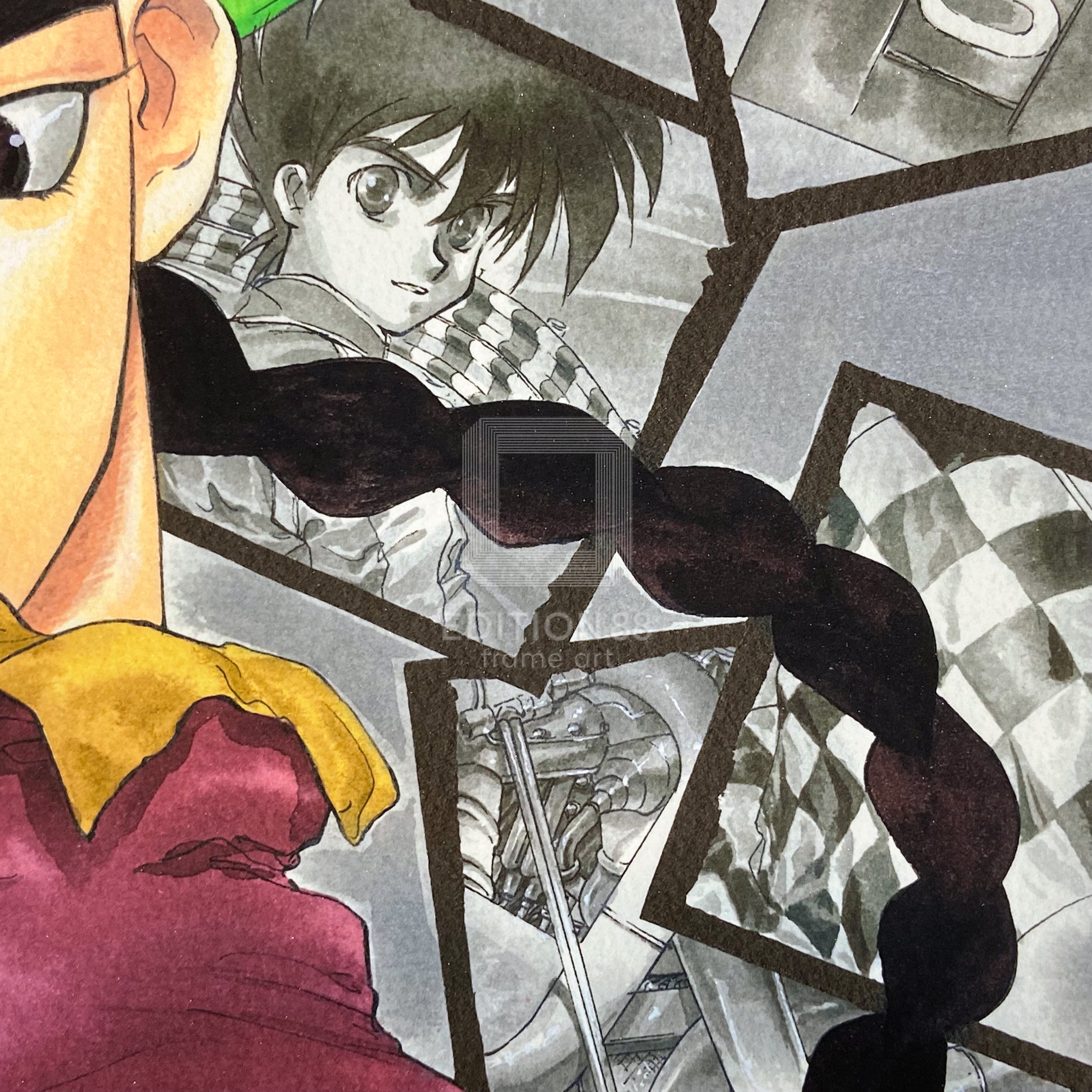 新世紀GPXサイバーフォーミュラ」88グラフ2/いのまたむつみ（箔押し