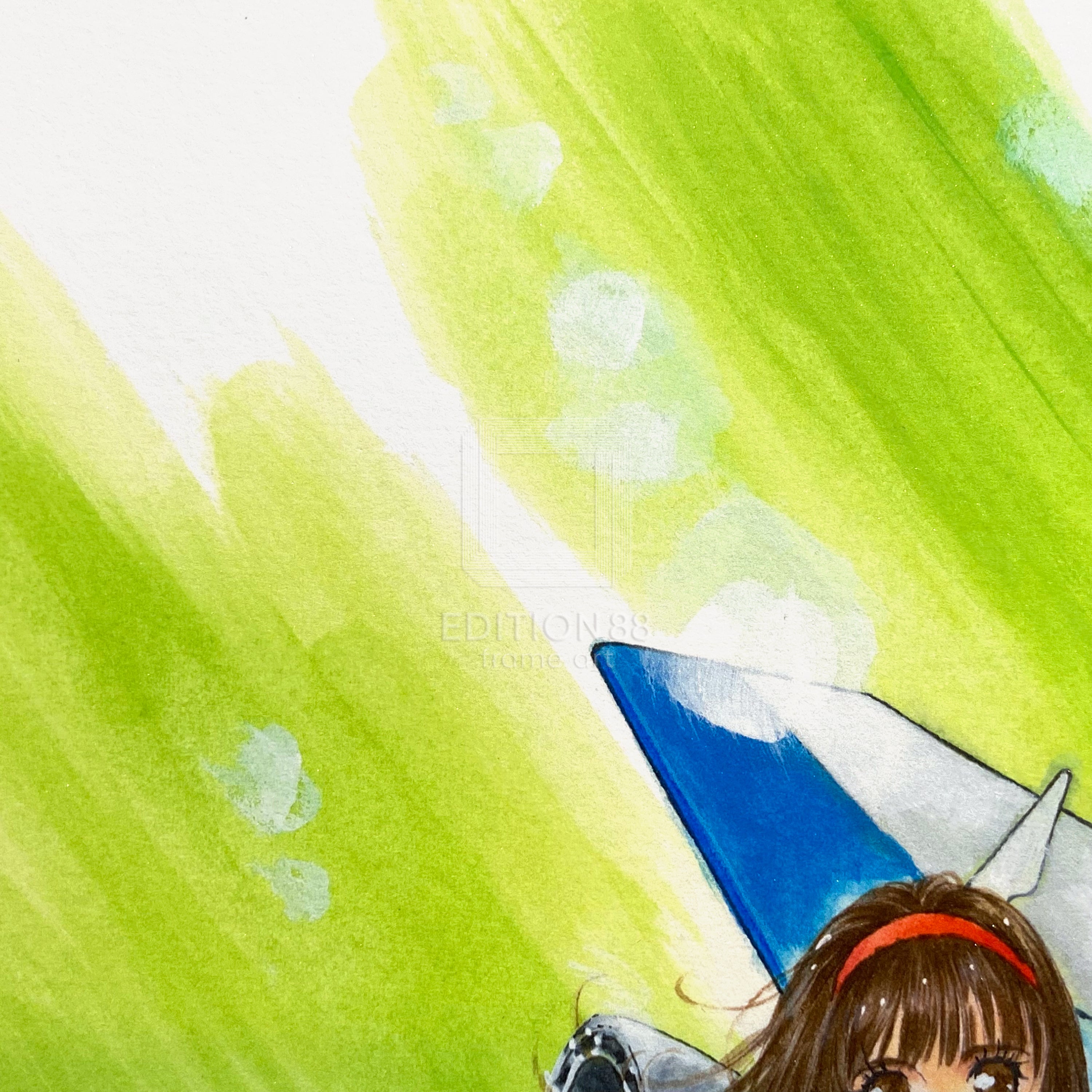 「新世紀GPXサイバーフォーミュラ」88グラフ4/いのまたむつみ（箔押しサイン入り）