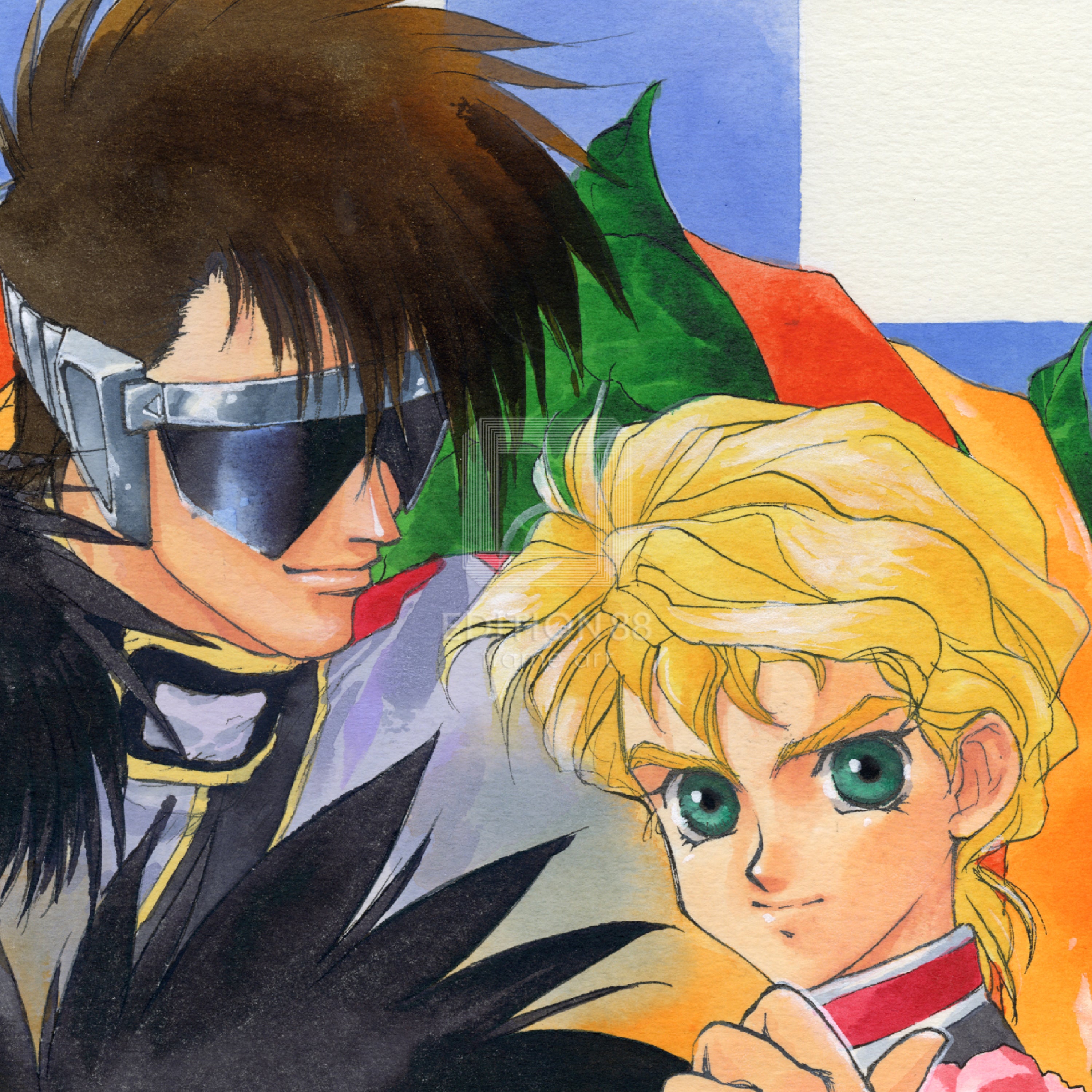 「新世紀GPXサイバーフォーミュラ」88グラフ9/いのまたむつみ（箔押しサイン入り）