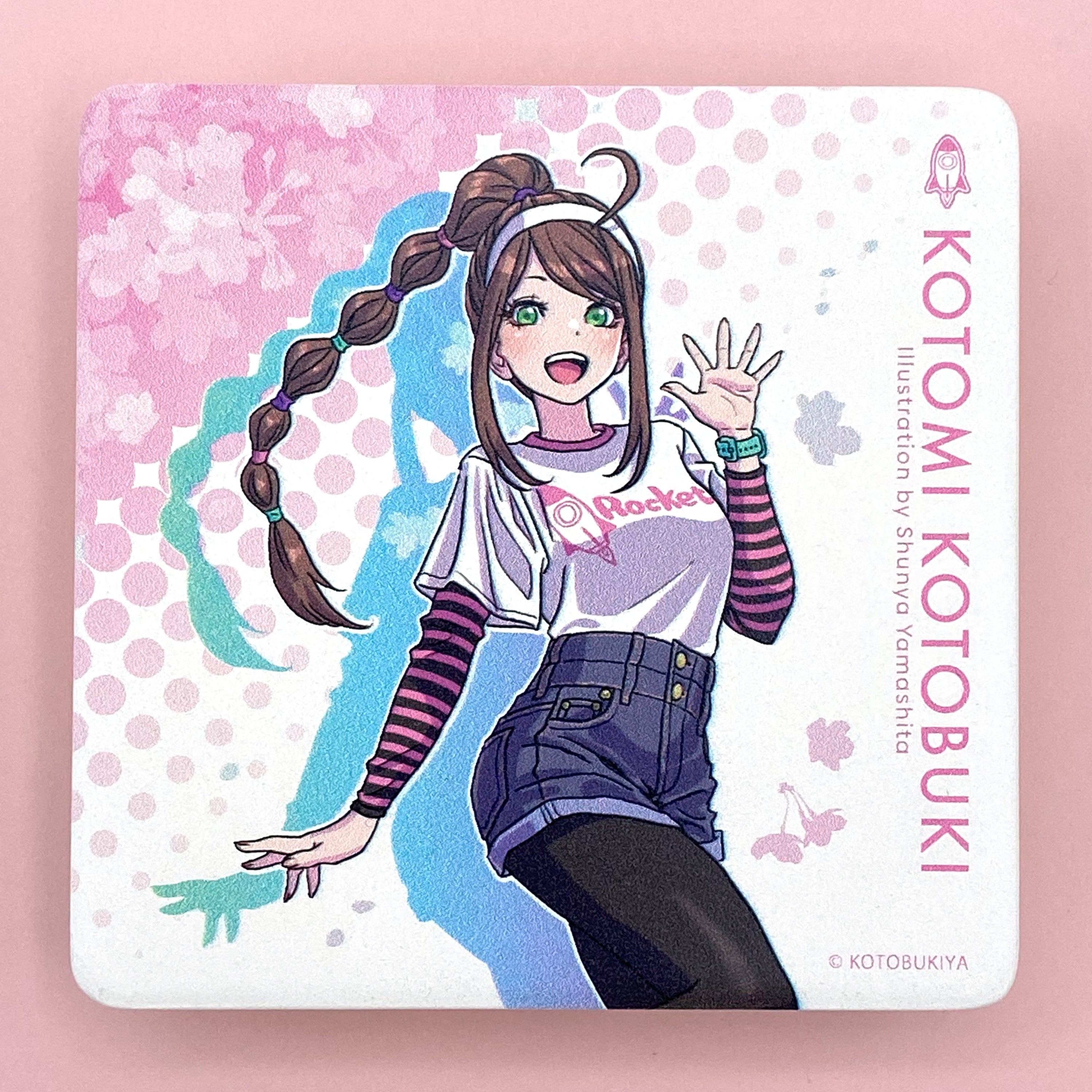 「BISHOUJOシリーズ」アートタイル　琴吹琴美/山下しゅんや