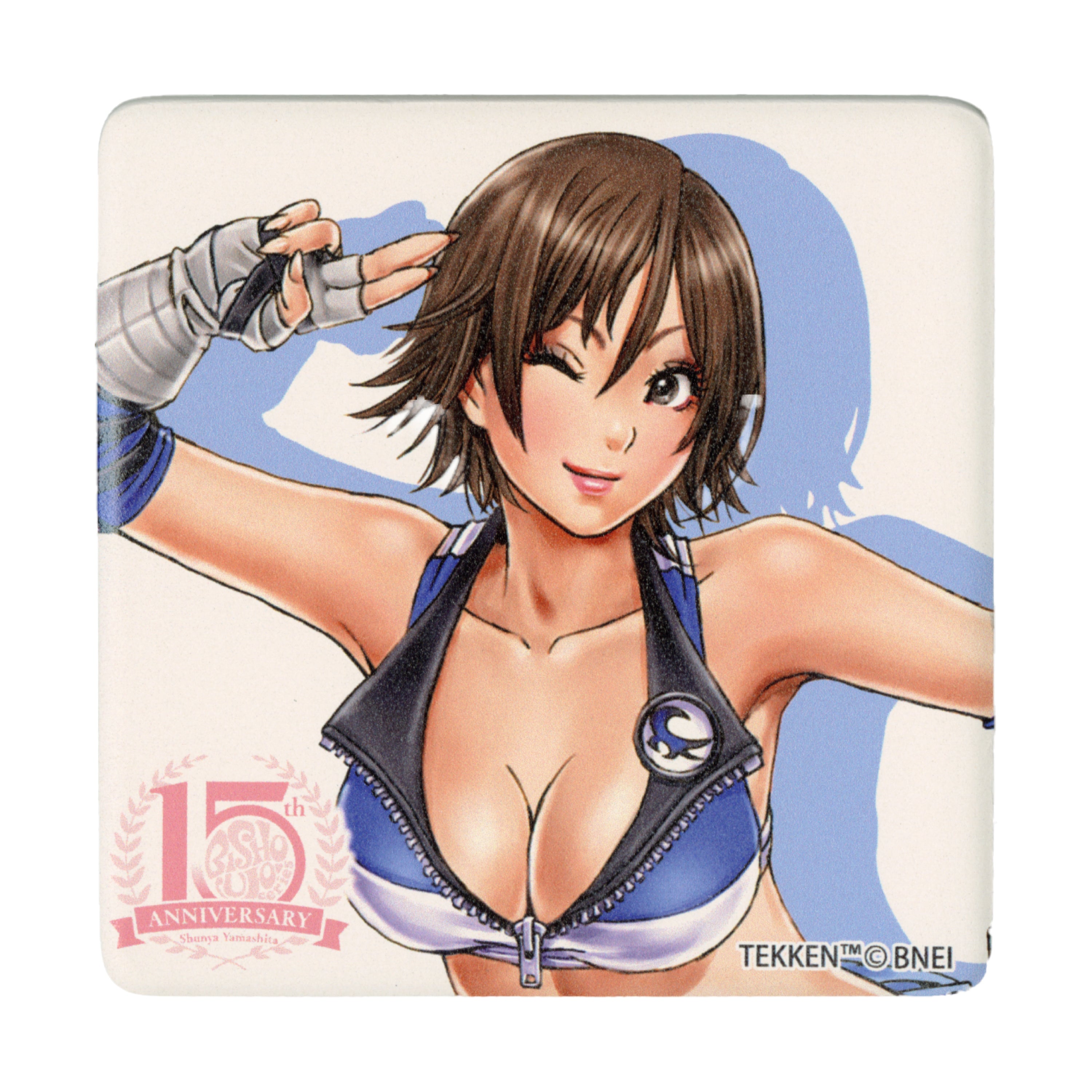 「TEKKEN 美少女」アートタイル　風間飛鳥/山下しゅんや