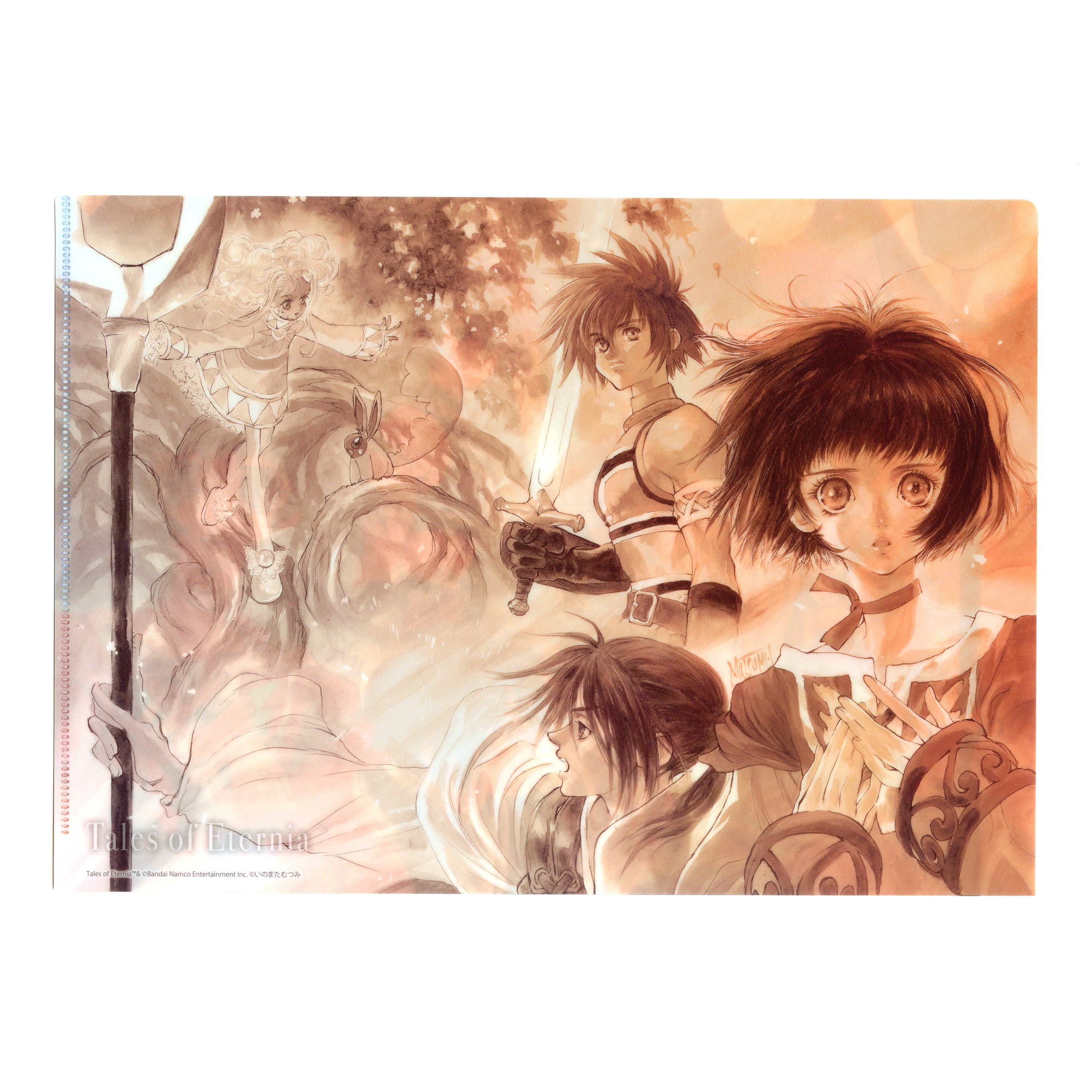 クリアファイル２枚セット「テイルズ オブ エターニア」/いのまたむつみ