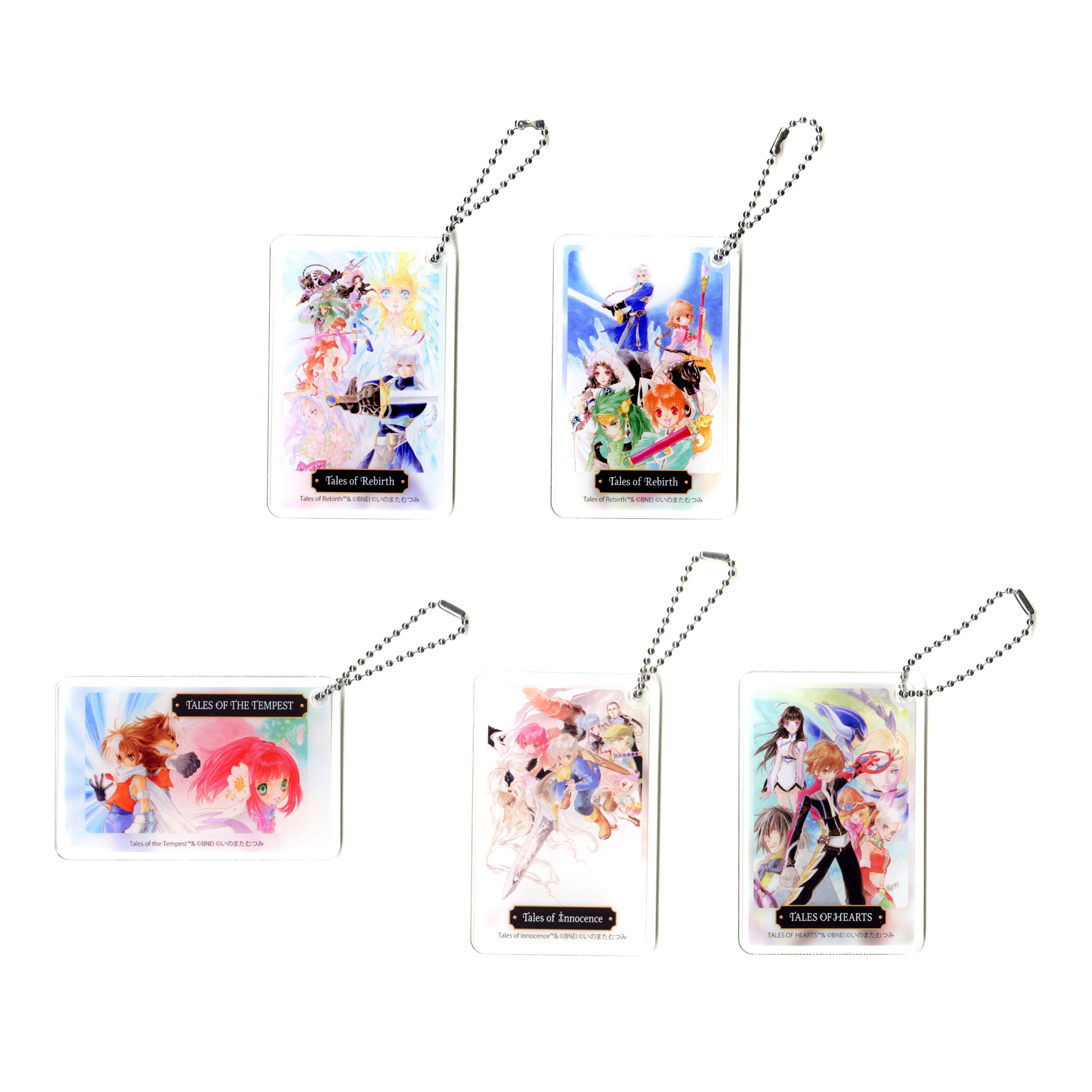 アクリルアートキーホルダー コンプリートセット『テイルズ オブ