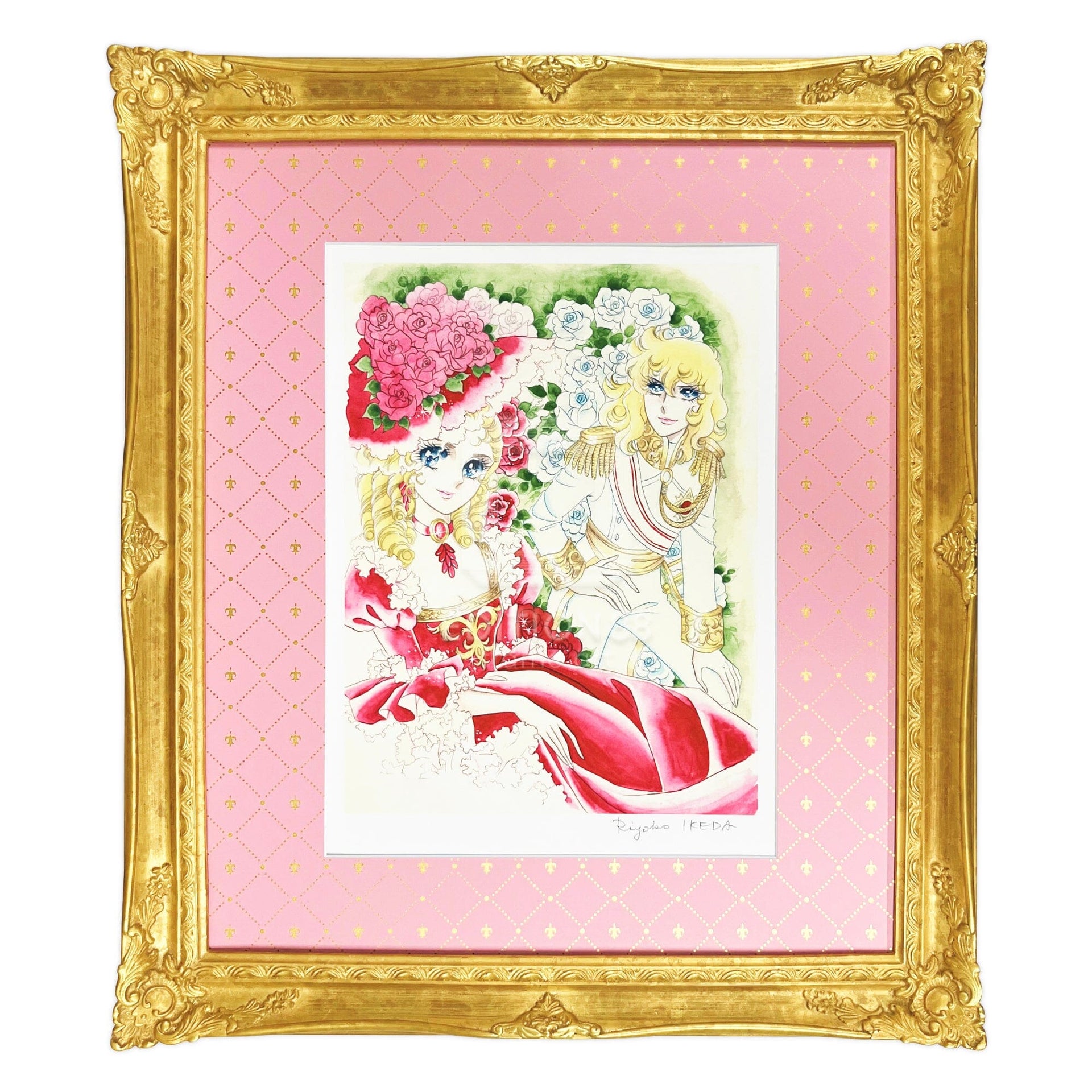 レア】池田理代子 サイン入り直筆画 