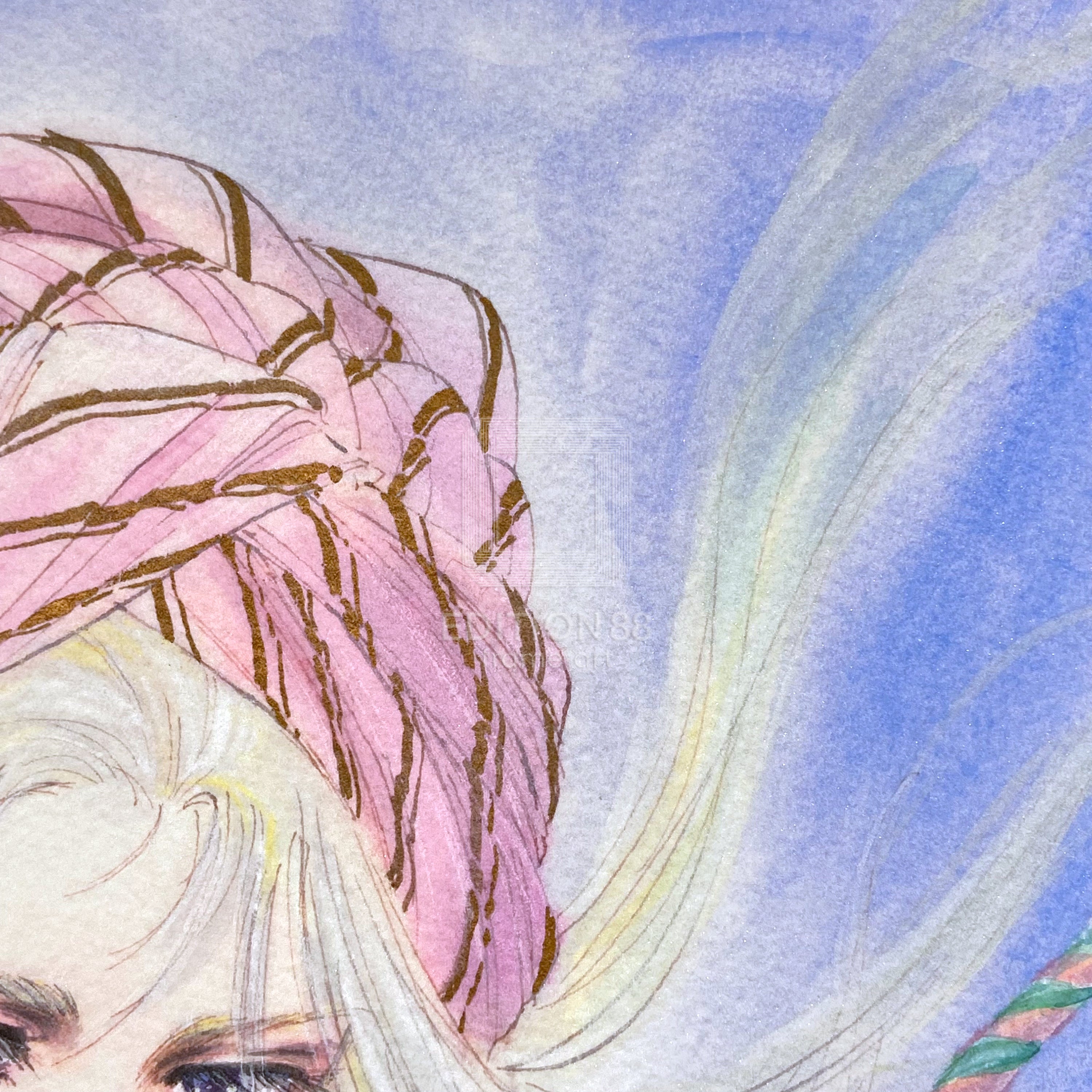 風の大陸」88グラフ1/いのまたむつみ（箔押しサイン入り）