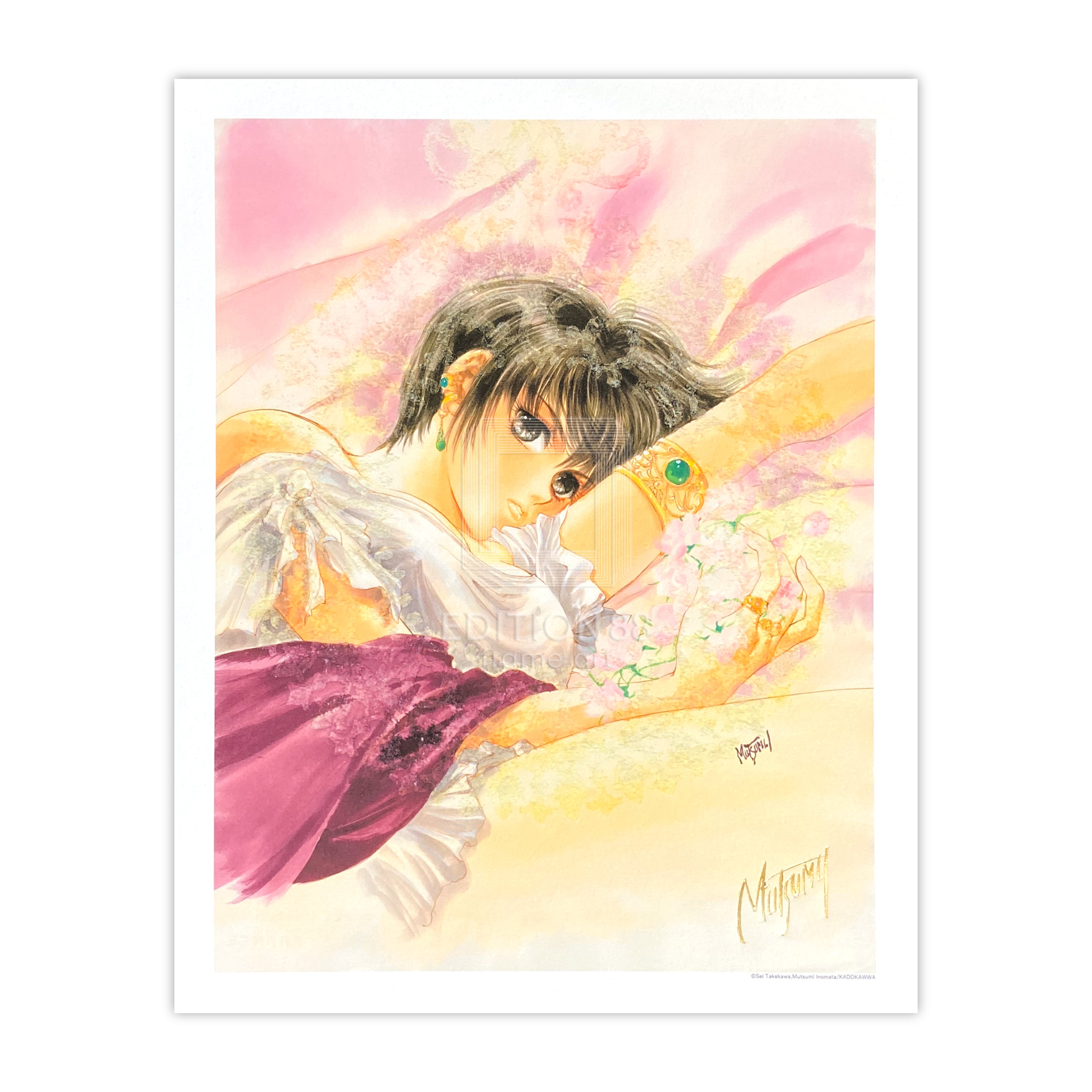 「風の大陸」88グラフ2/いのまたむつみ（箔押しサイン入り）