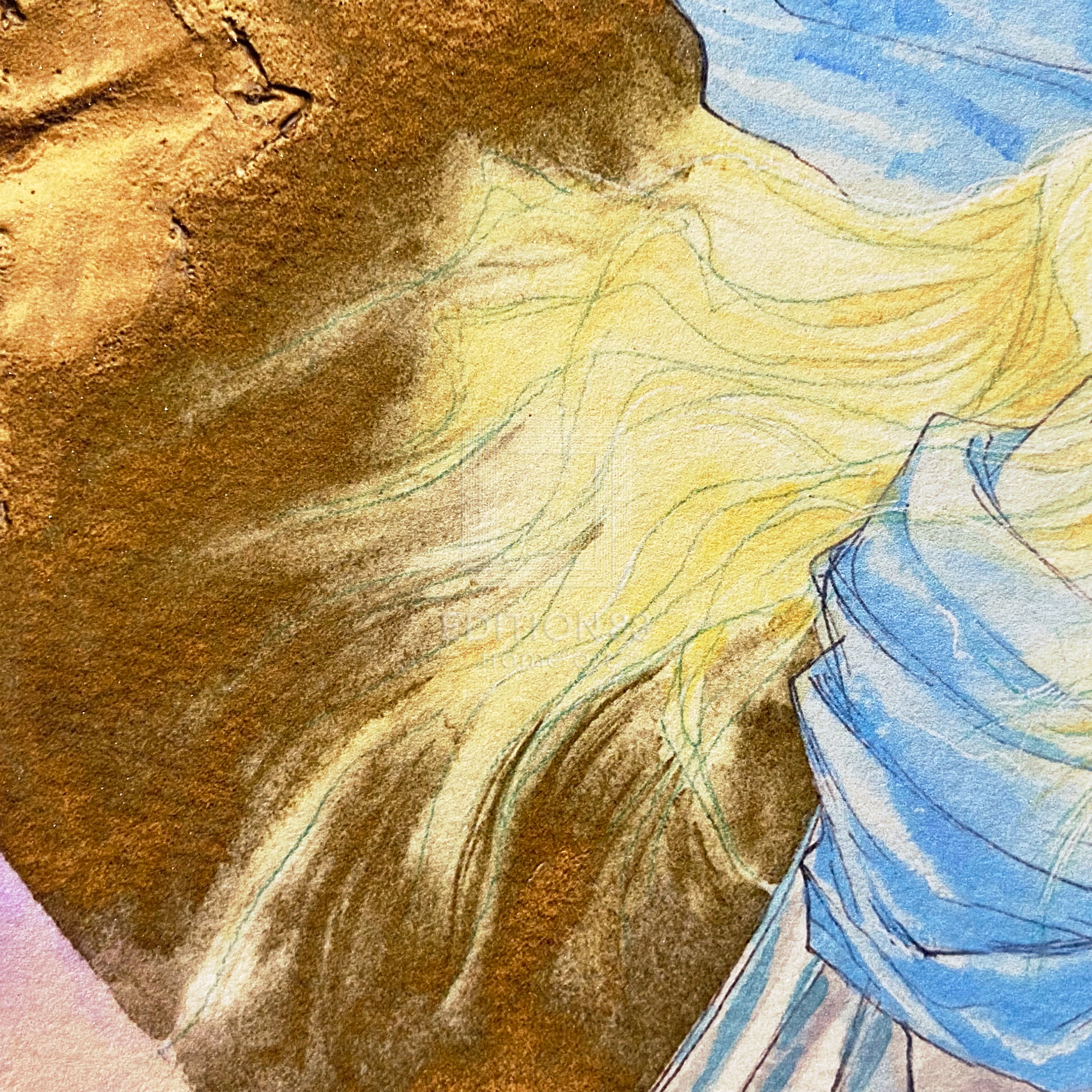 「風の大陸」88グラフ4/いのまたむつみ（箔押しサイン入り）