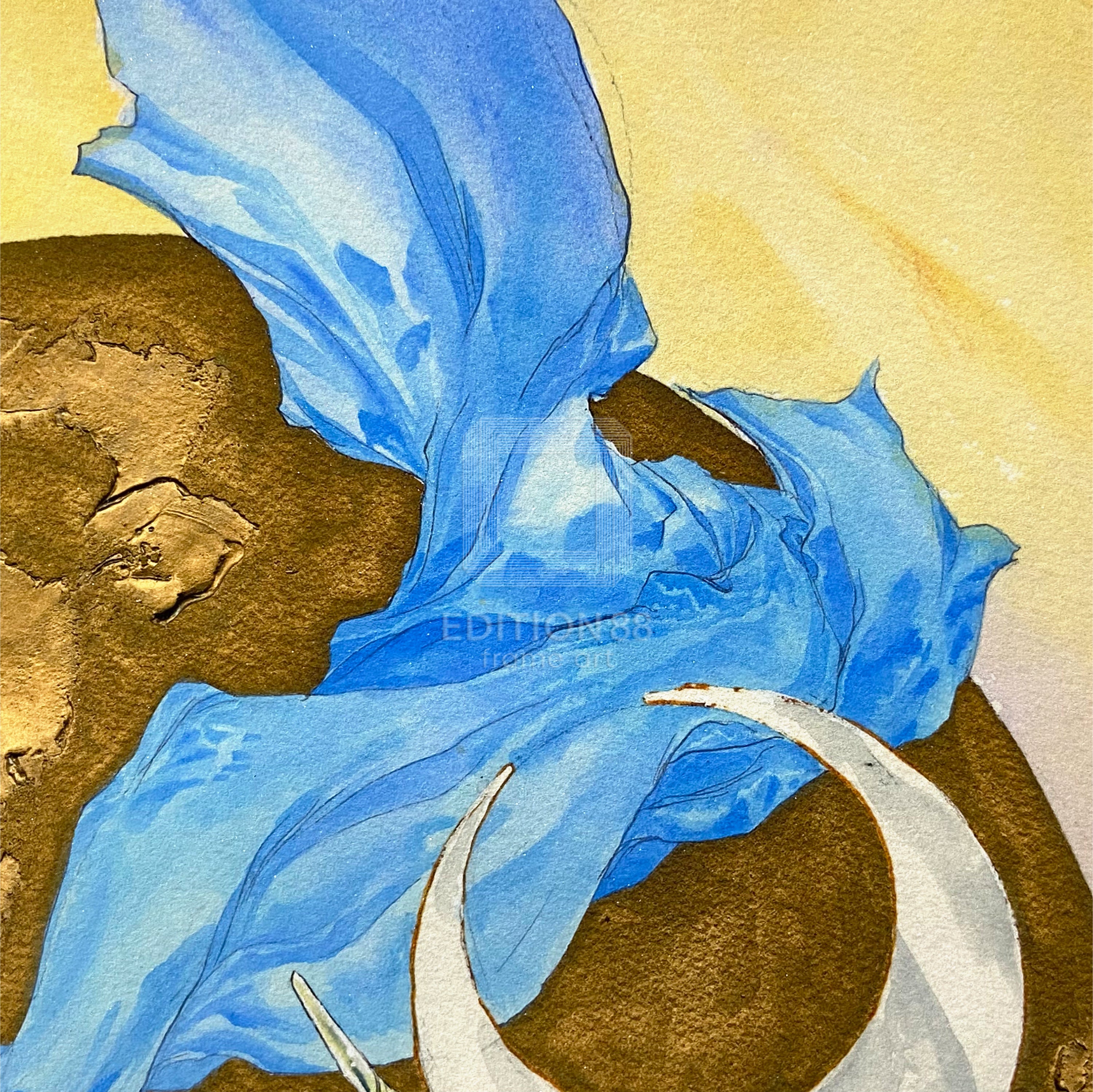 「風の大陸」88グラフ4/いのまたむつみ（箔押しサイン入り）