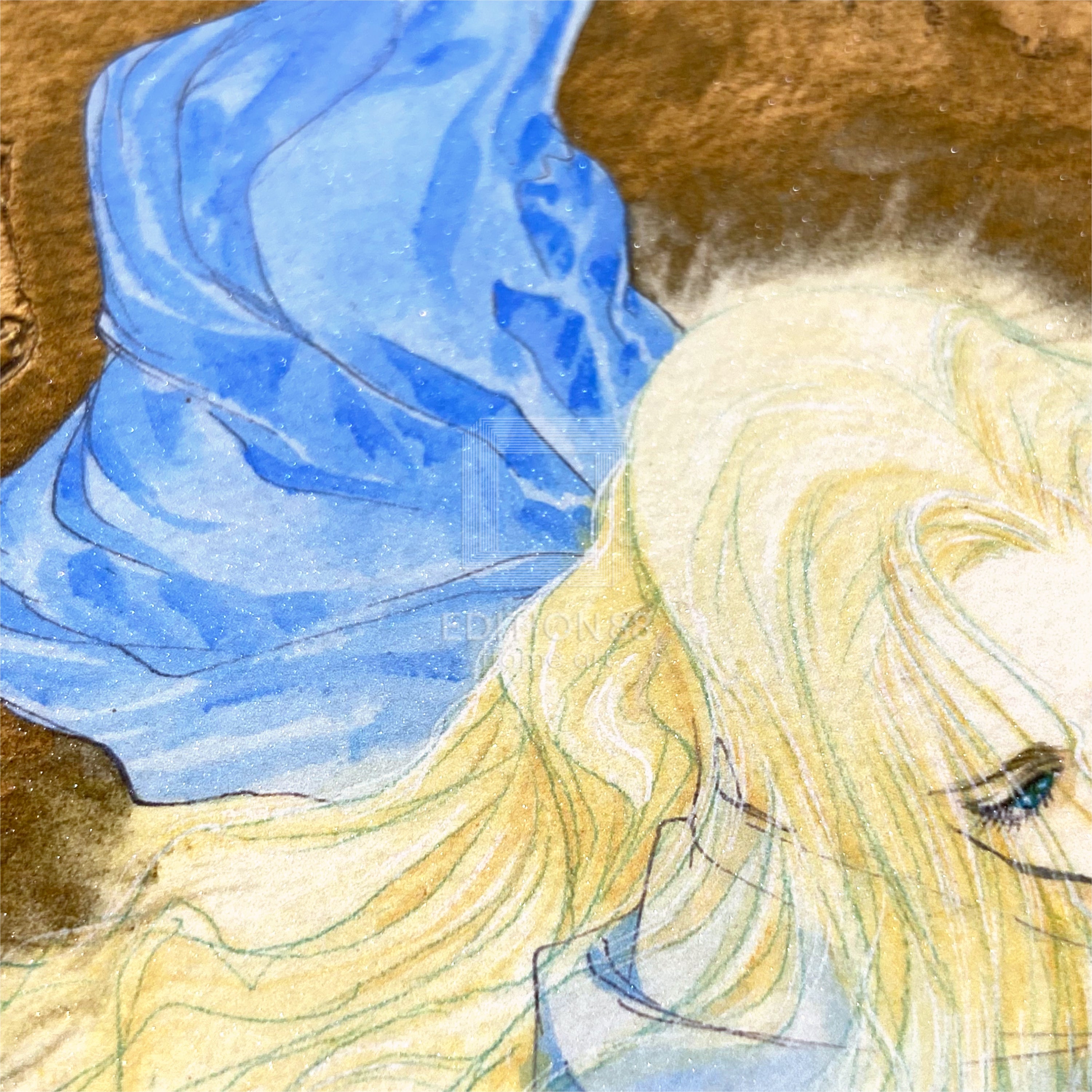 「風の大陸」88グラフ4/いのまたむつみ（箔押しサイン入り）