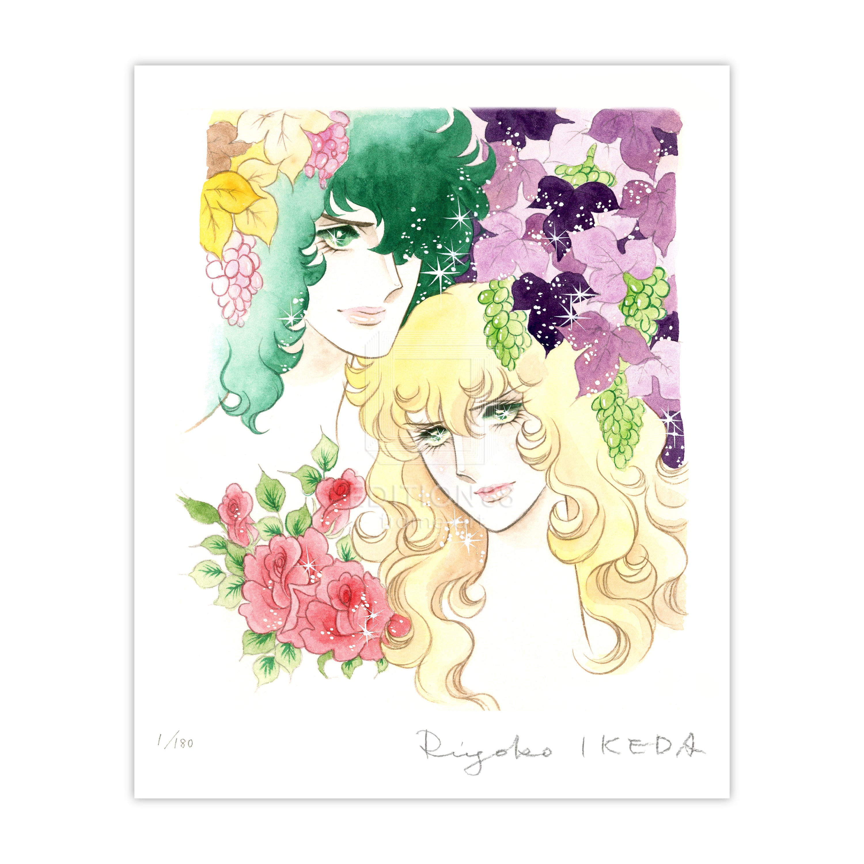 「ベルサイユのばら」88グラフ23 / 池田理代子（直筆サイン入り / 限定180枚）