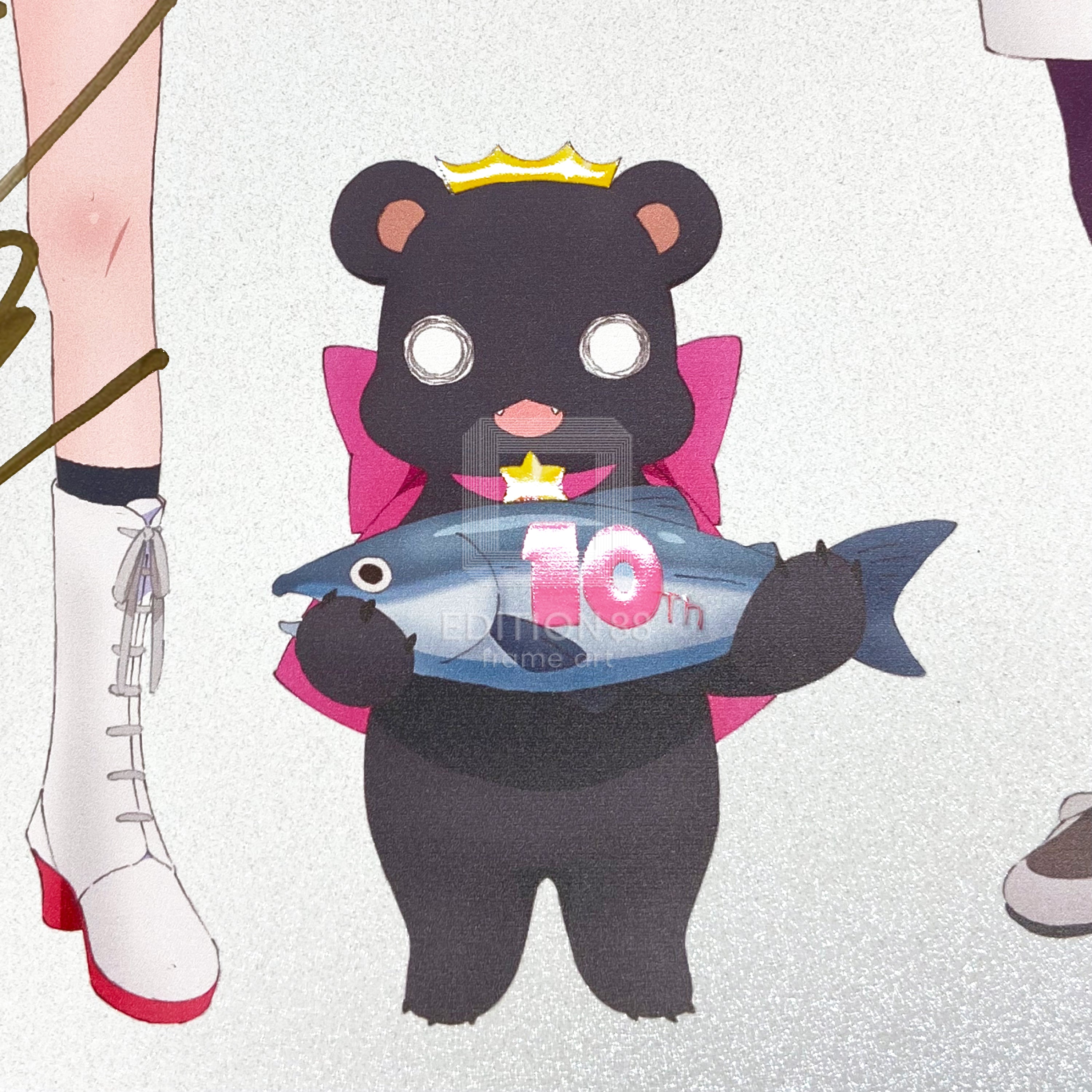 「ユリ熊嵐」88グラフ1『10周年描き下ろし』プラチナ版(幾原邦彦直筆サイン入り/限定10枚)