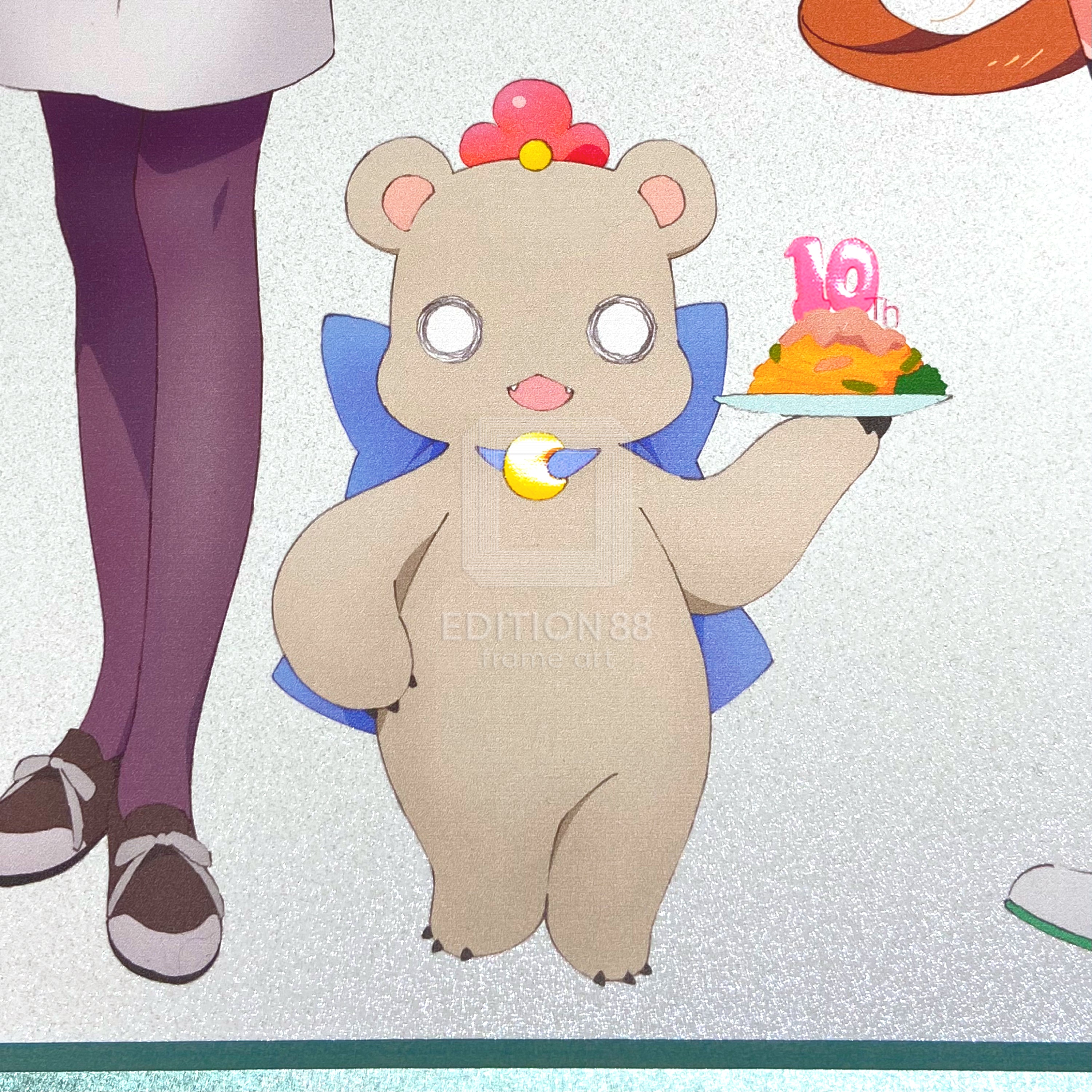 「ユリ熊嵐」88グラフ1『10周年描き下ろし』プラチナ版(幾原邦彦直筆サイン入り/限定10枚)