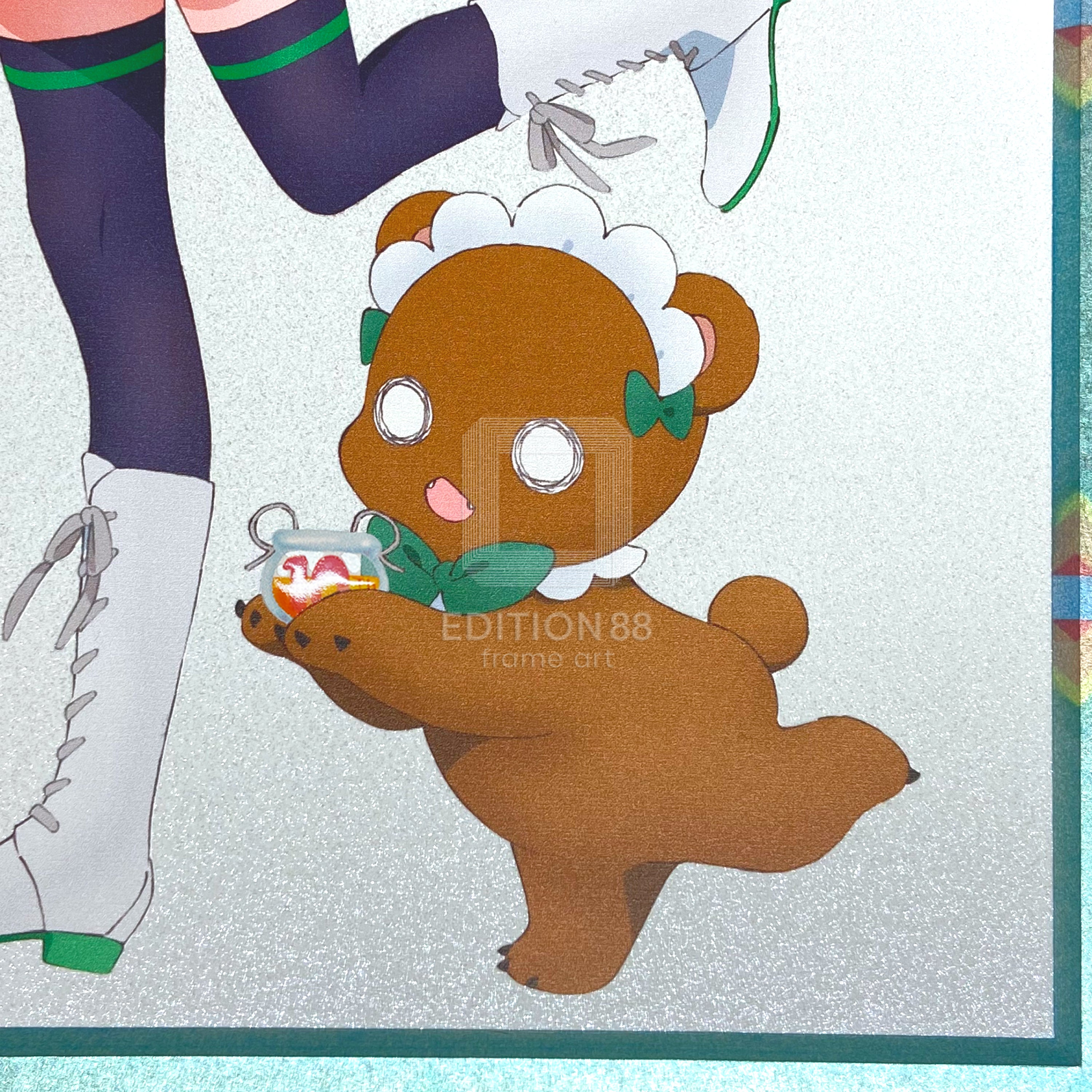 「ユリ熊嵐」88グラフ1『10周年描き下ろし』プラチナ版(幾原邦彦直筆サイン入り/限定10枚)