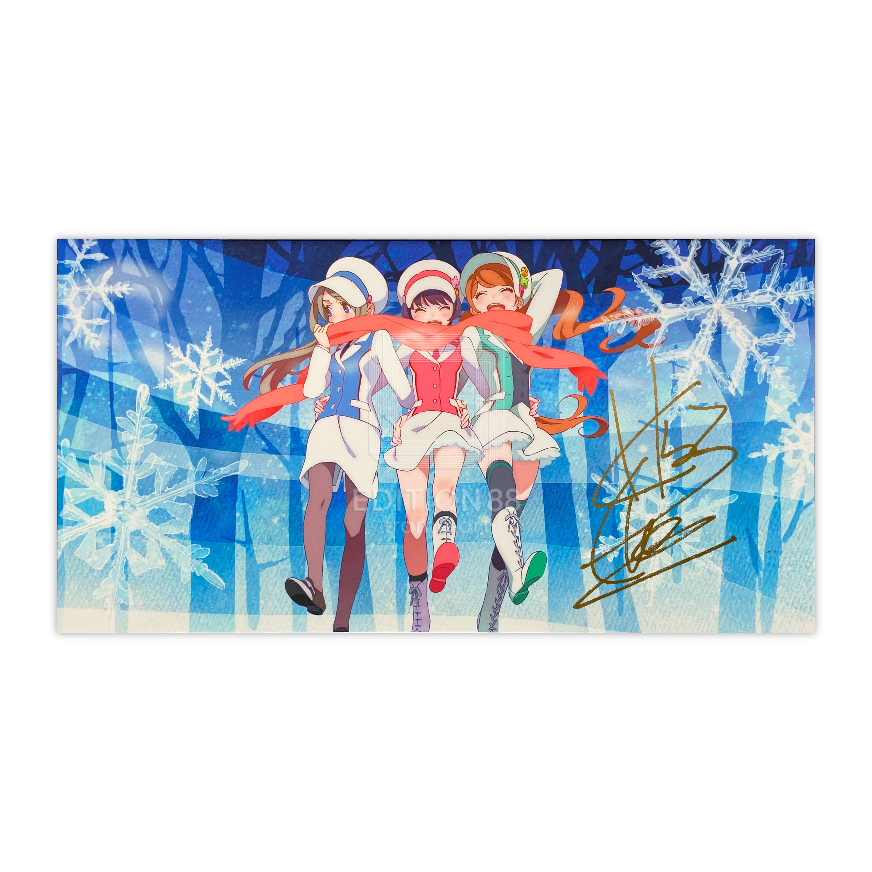 ユリ熊嵐」88グラフ4『エンディング2』プラチナ版(幾原邦彦直筆サイン入り/