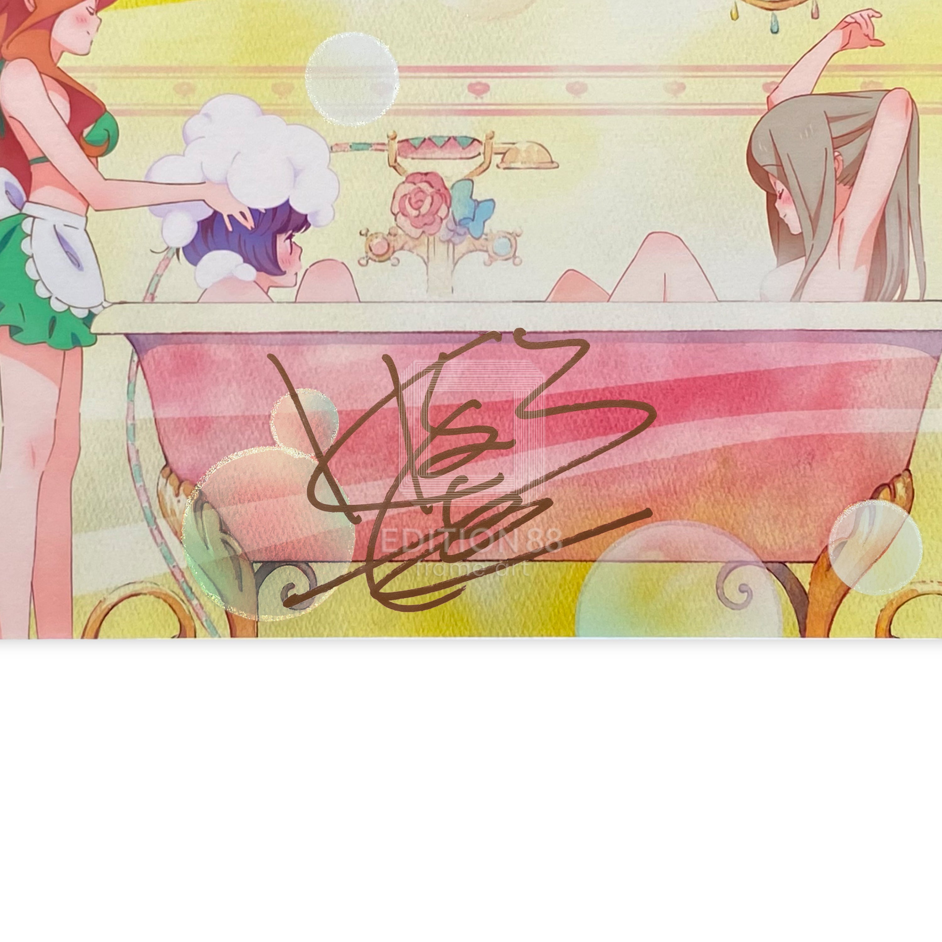 「ユリ熊嵐」88グラフ5『エンディング3』プラチナ版(エンディング3)(幾原邦彦直筆サイン入り/限定10枚)