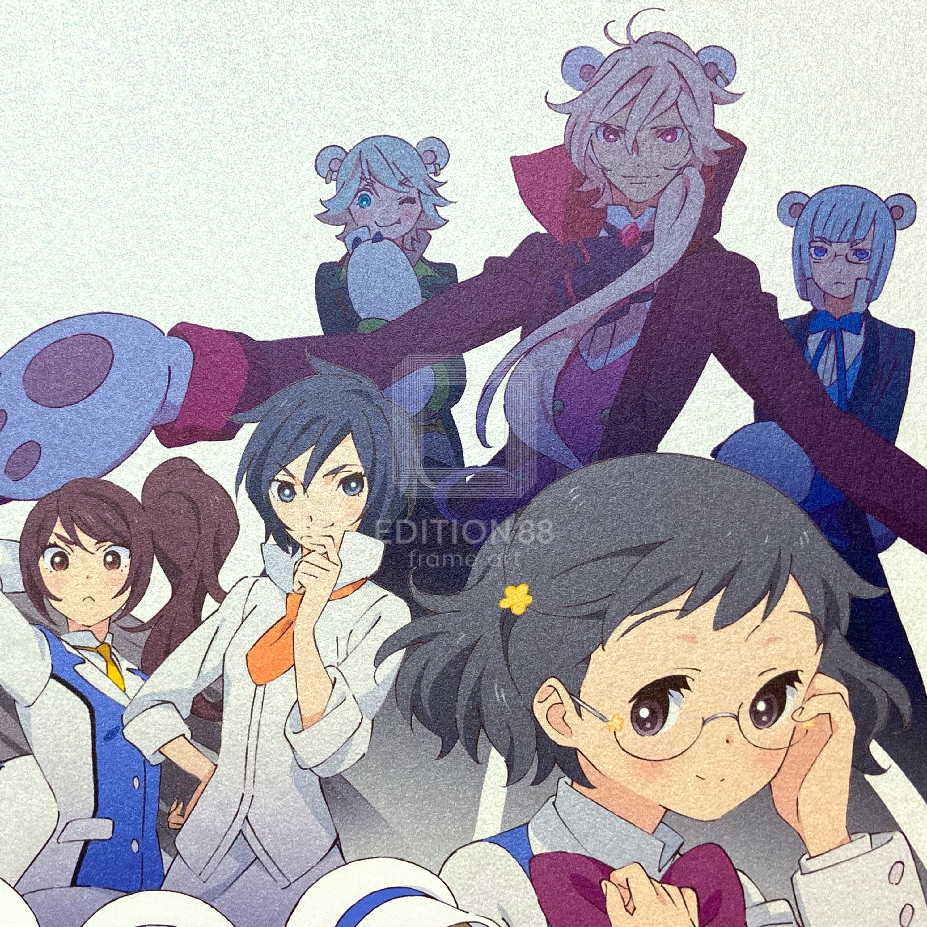 「ユリ熊嵐」88グラフ2『キービジュアル』プラチナ版(幾原邦彦直筆サイン入り/限定10枚)