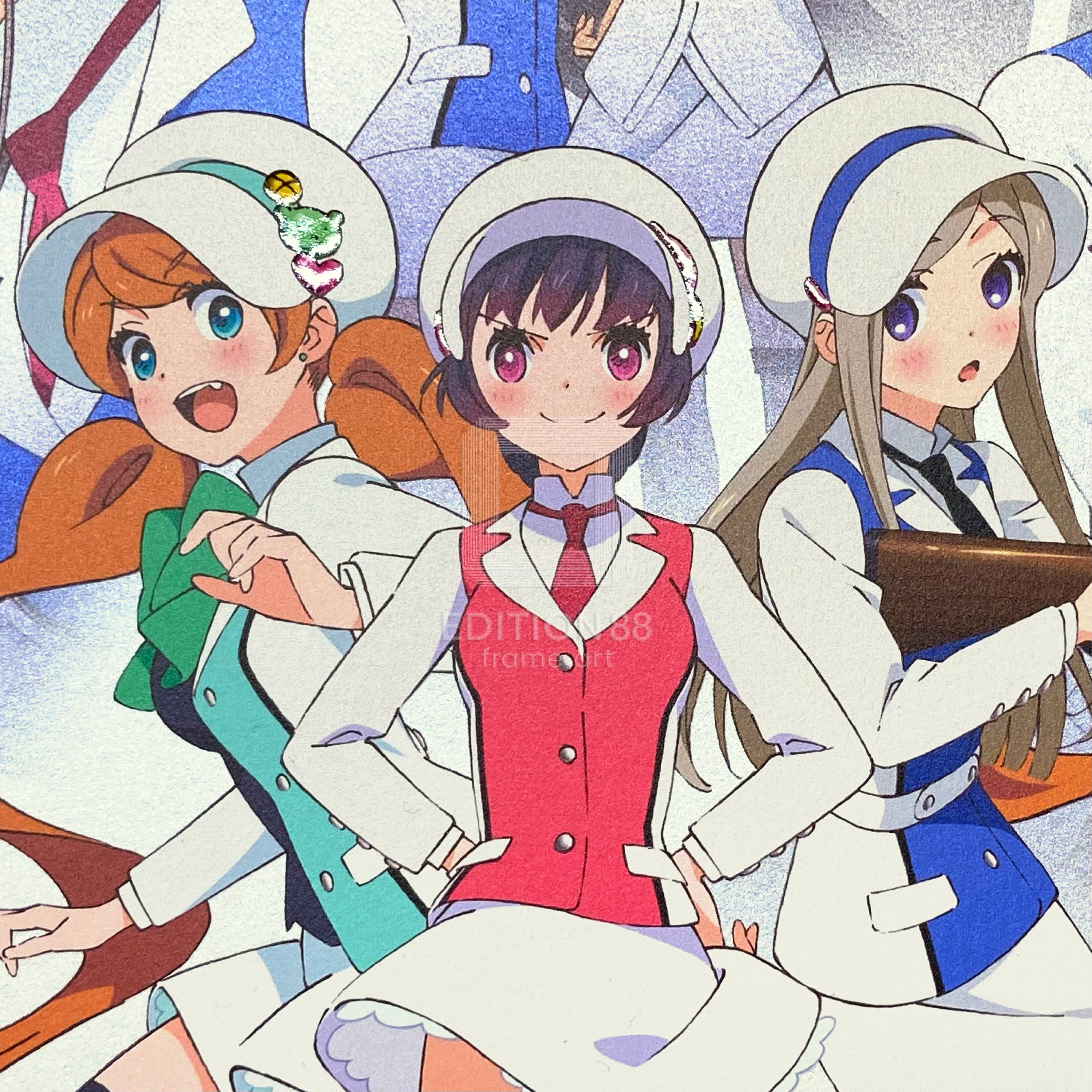 「ユリ熊嵐」88グラフ2『キービジュアル』プラチナ版(幾原邦彦直筆サイン入り/限定10枚)