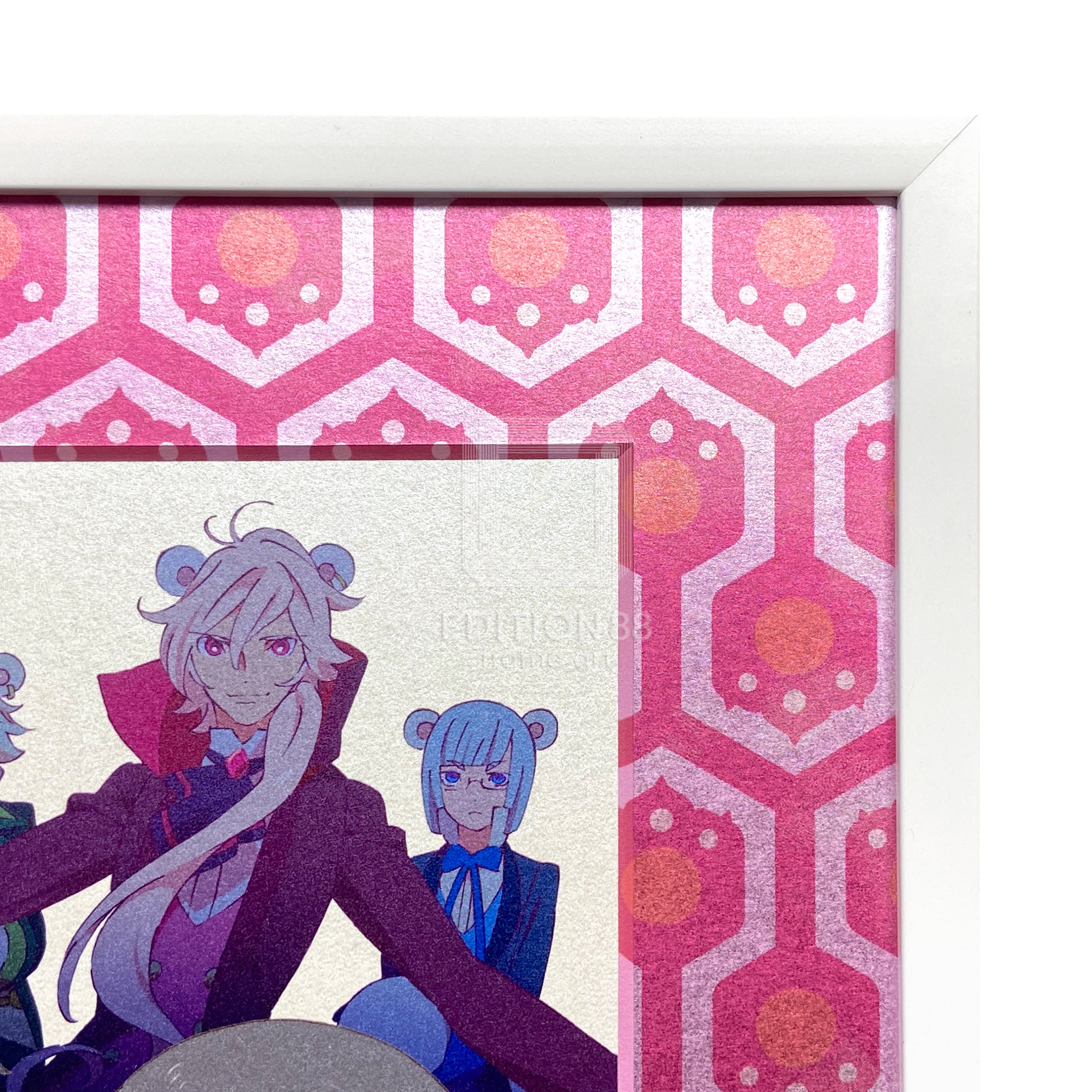 「ユリ熊嵐」88グラフ2『キービジュアル』プラチナ版(幾原邦彦直筆サイン入り/限定10枚)