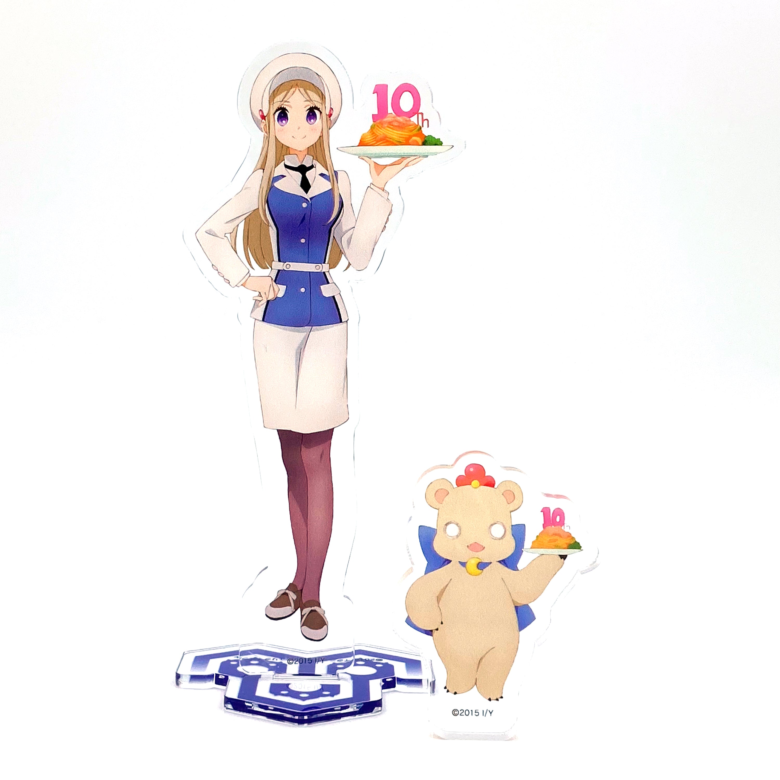 うさ城まに アクリルプレート COMIC UP 31 上海限定 アクリルフィギュア3(10周年描き下ろし・紅羽)/ユリ熊嵐