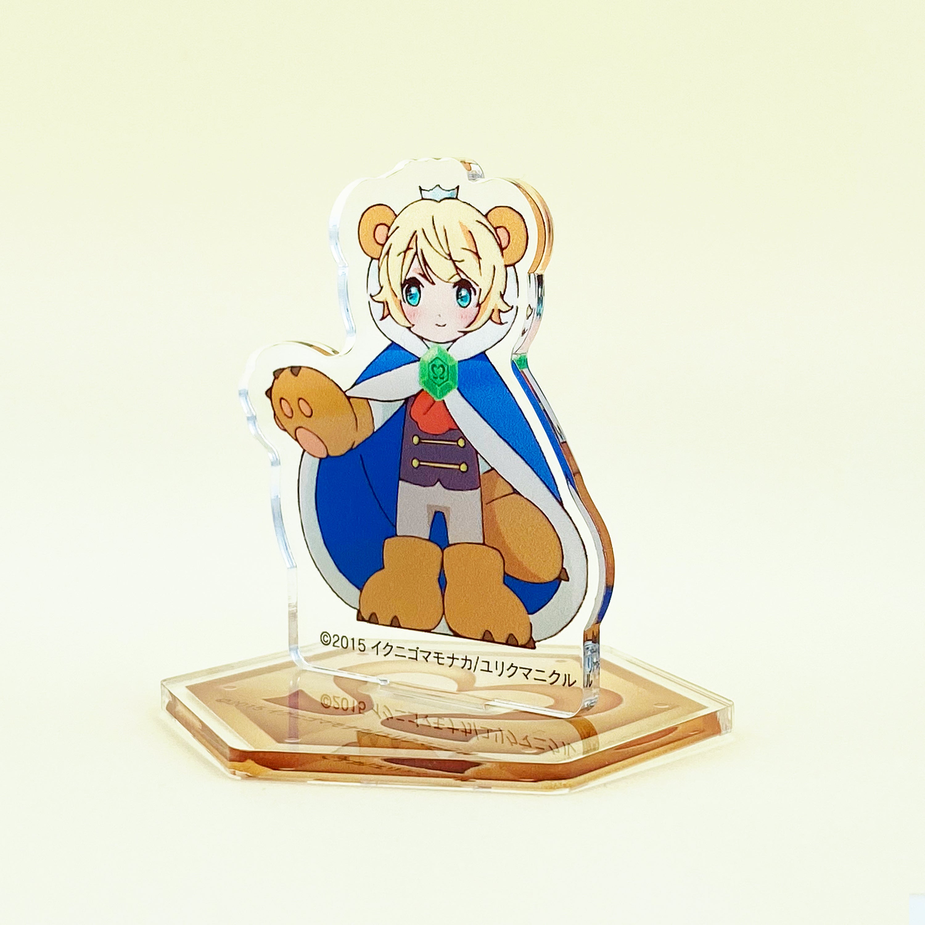 あひるん様　603030サイドアクリル アクリルスタンド(みるん王子)/ユリ熊嵐