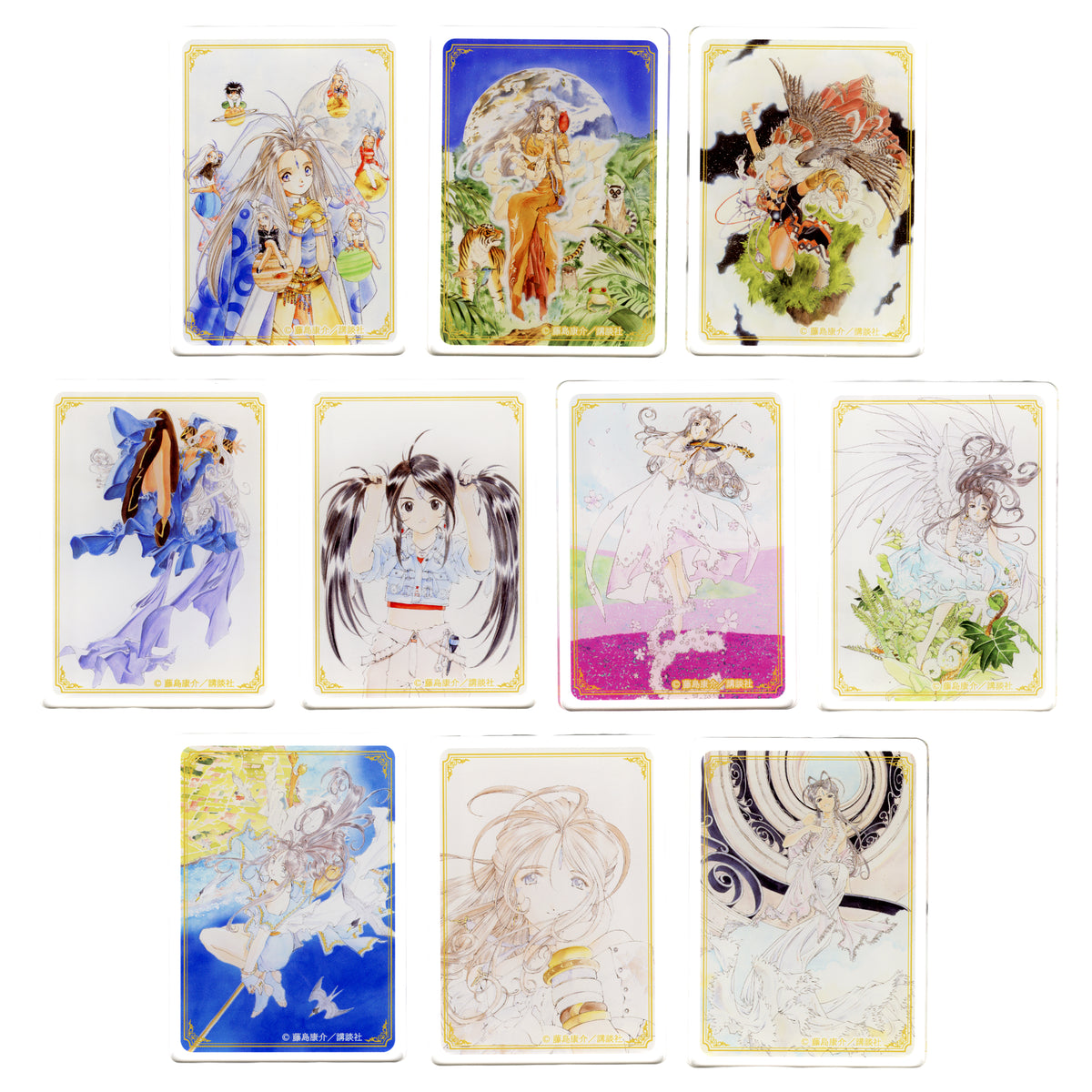 「ああっ女神さまっ」アクリルマグネット（10種）コンプリートセット/藤島康介