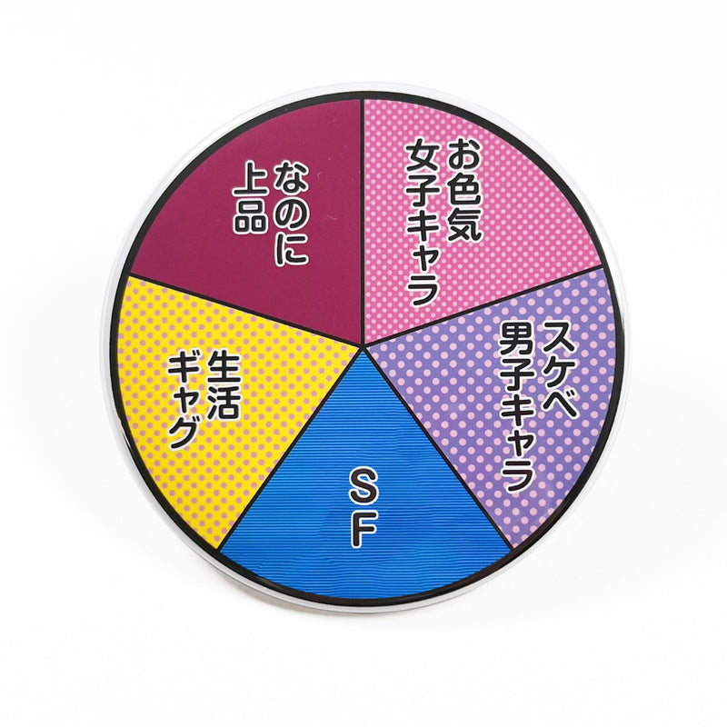 グラフ缶バッジ(全7種類/ブラインド)/炎の原画展 缶バッジ Edition88 