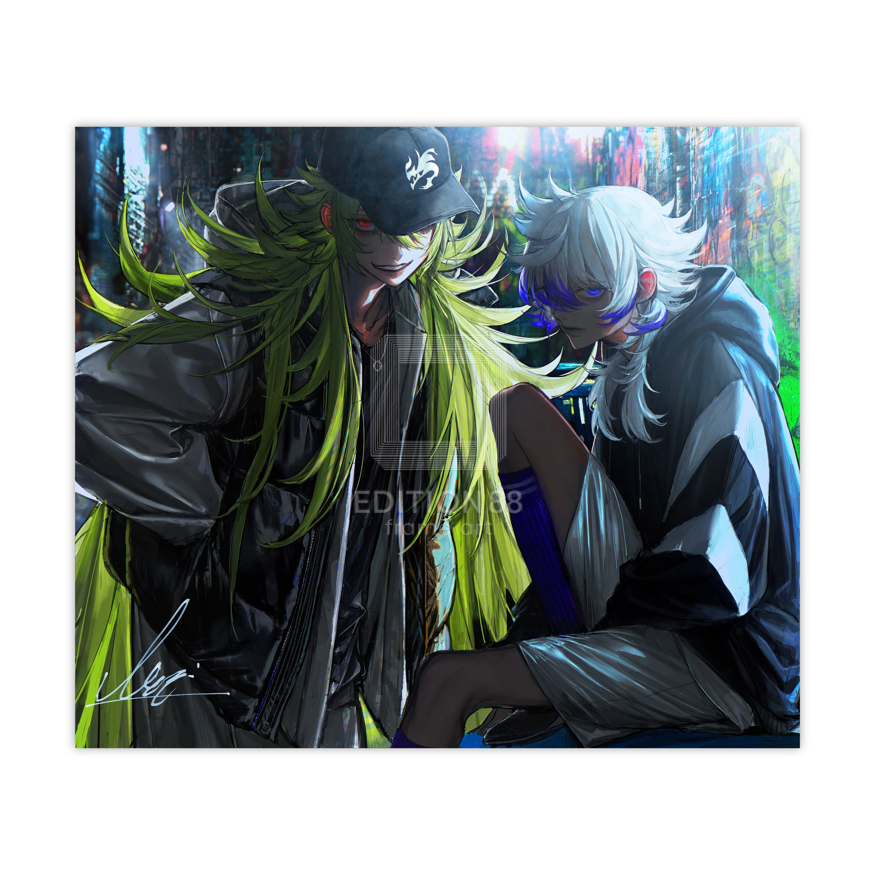「AUORP」88グラフ4『ネガル・ナルクワ』/AU（直筆サイン入り/限定100枚）
