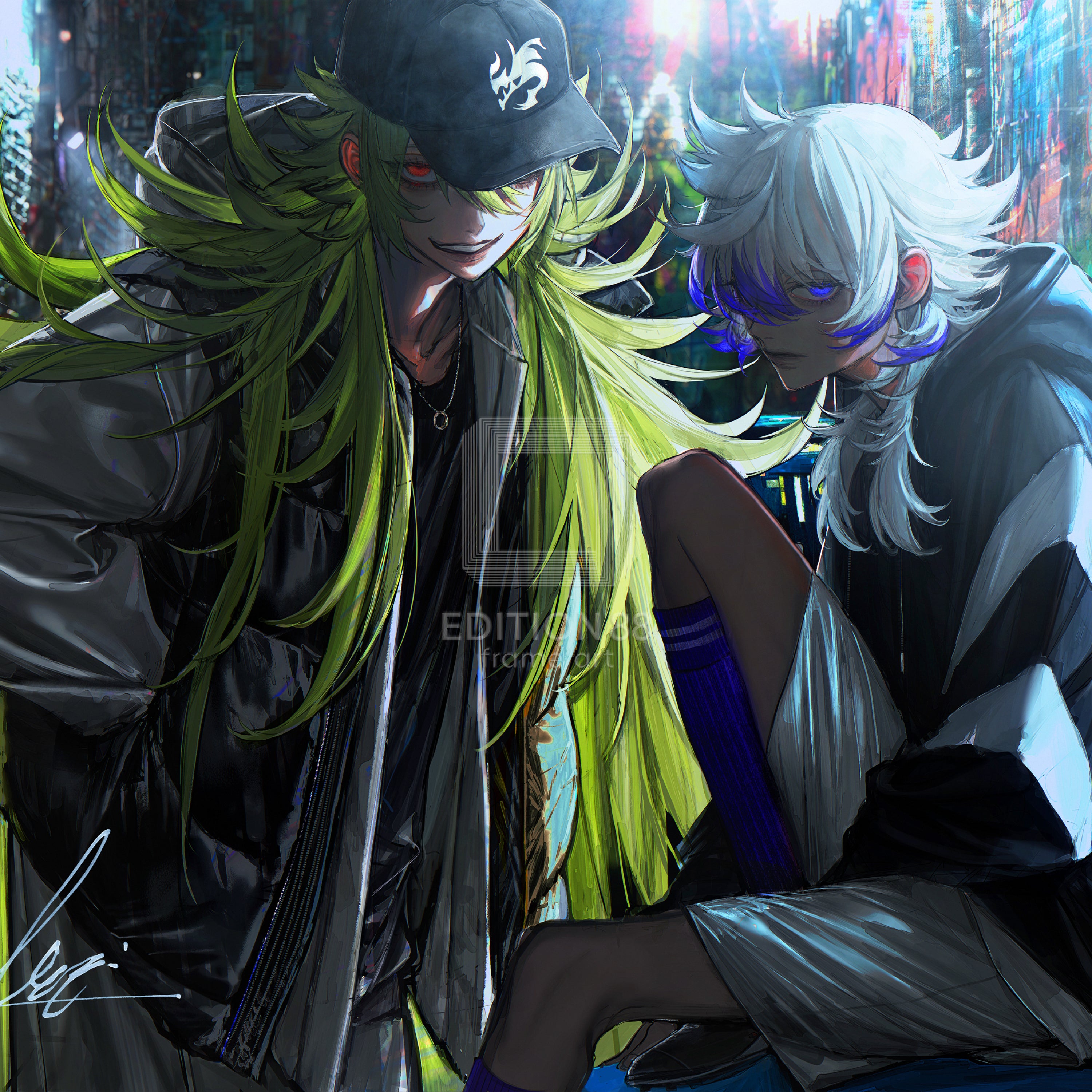 「AUORP」88グラフ4『ネガル・ナルクワ』/AU（直筆サイン入り/限定100枚）