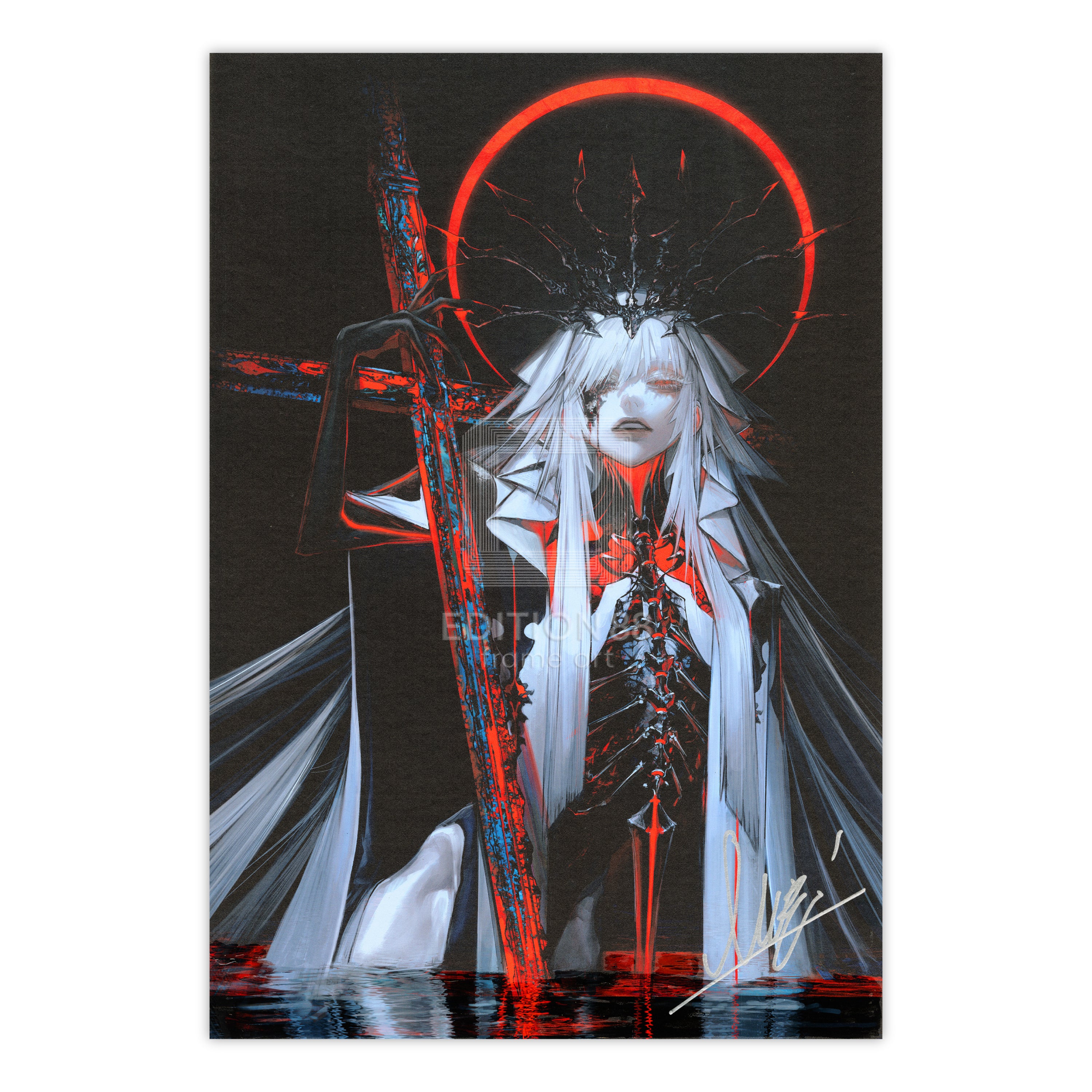 AUWD」88グラフ1 『殺意』プラチナ版 /AU（直筆サイン入り/限定50枚）