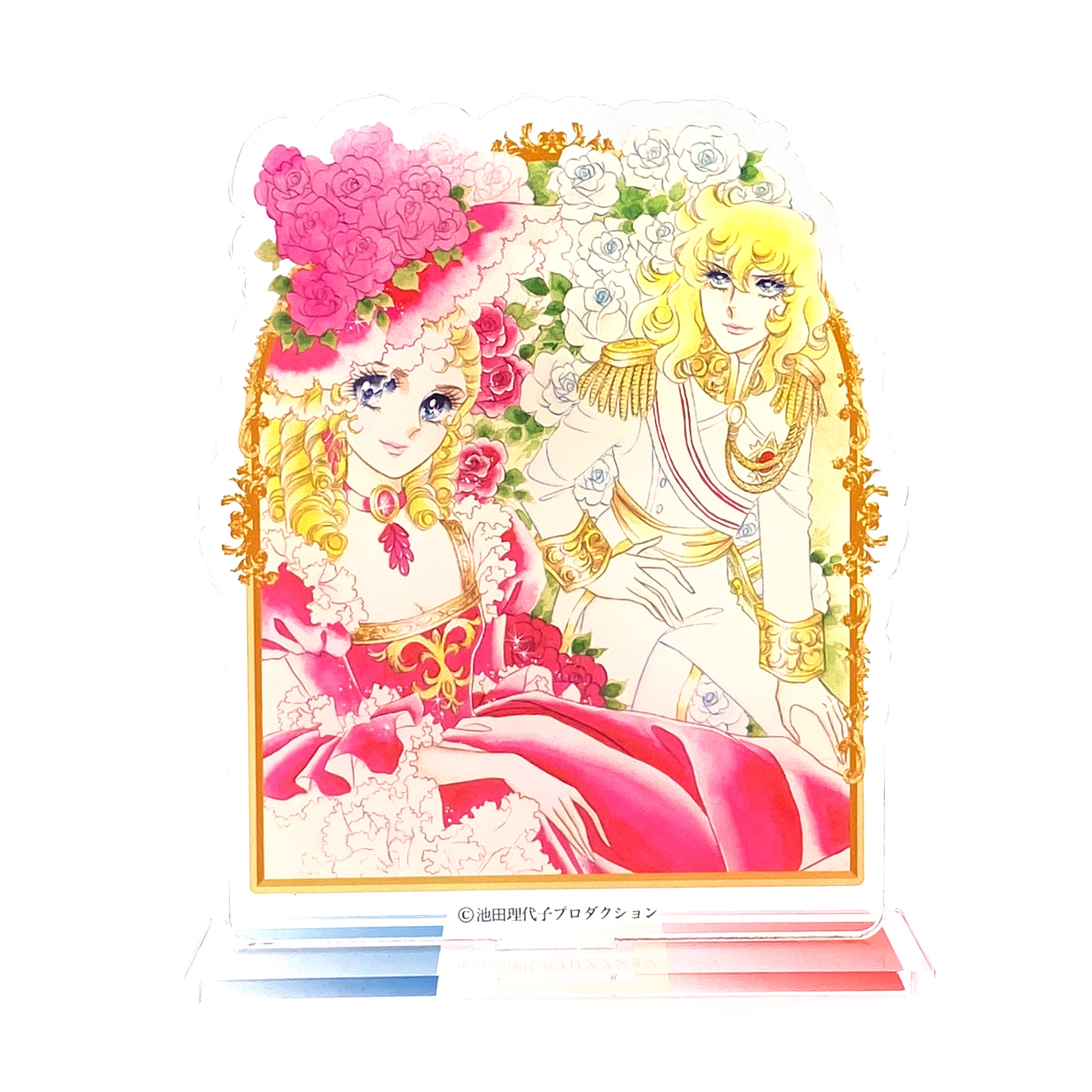 アクリルスタンド（紅バラ白バラ）/ベルサイユのばら