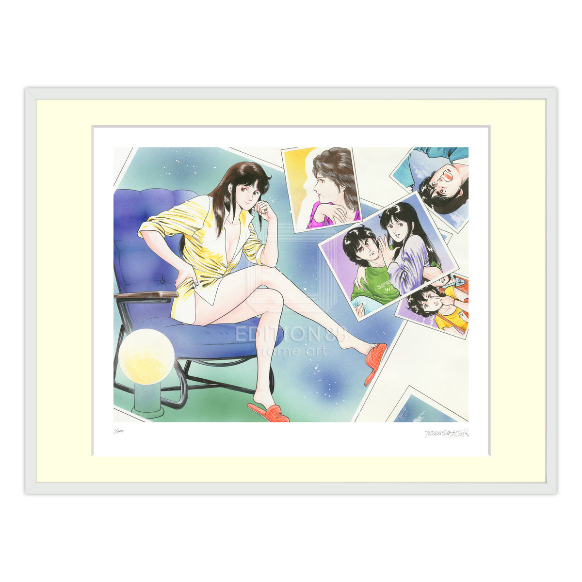 「キャッツ・アイ」88グラフ 13 / 北条司（直筆サイン入り / 国内版限定200枚）