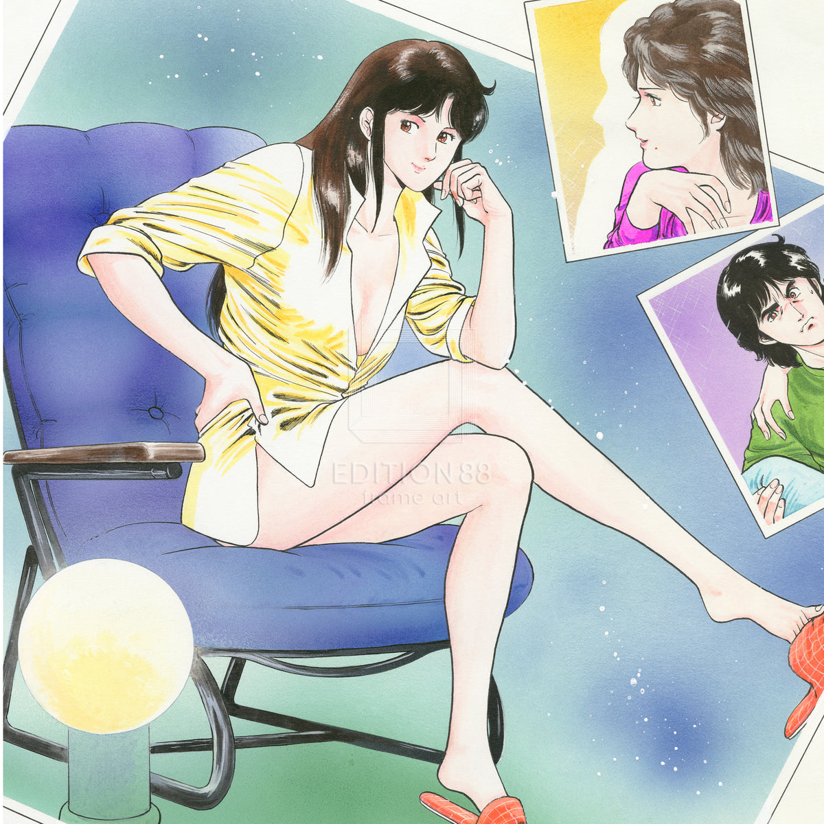 「キャッツ・アイ」88グラフ 13 / 北条司（直筆サイン入り / 国内版限定200枚）