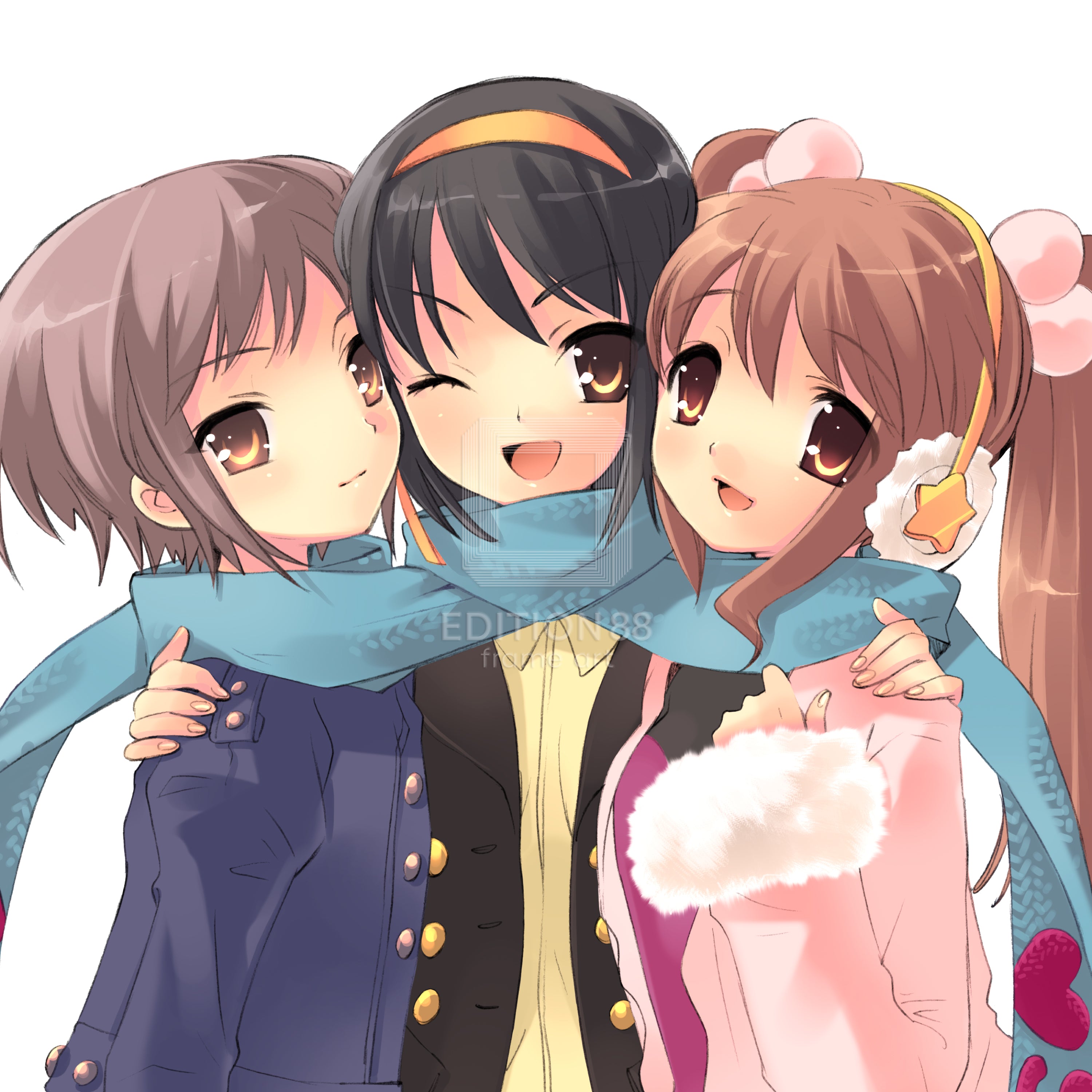 涼宮ハルヒシリーズ」88グラフ ミニ9（2006年1月スニーカー文庫冬